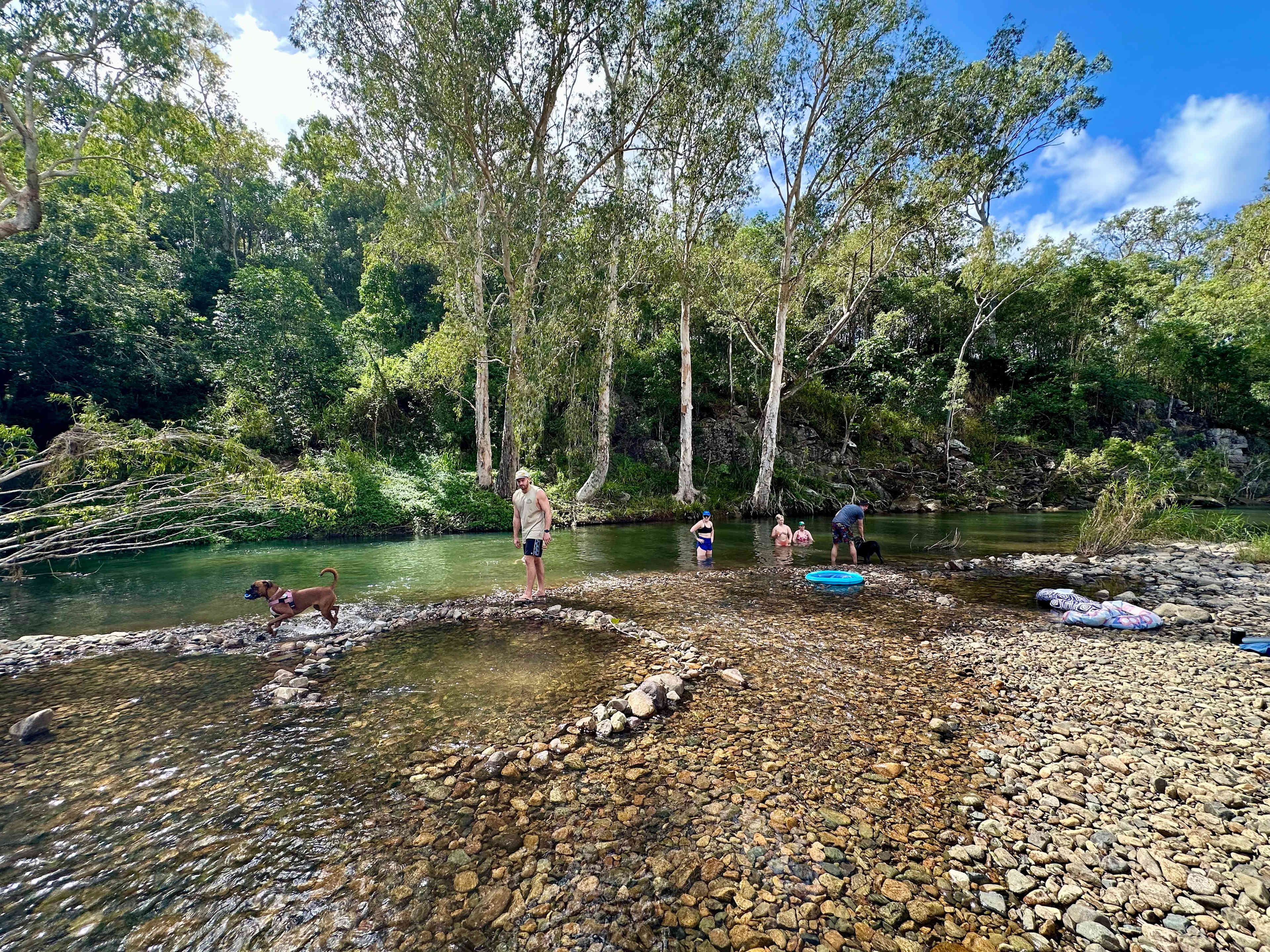 Creek and Antique Camping