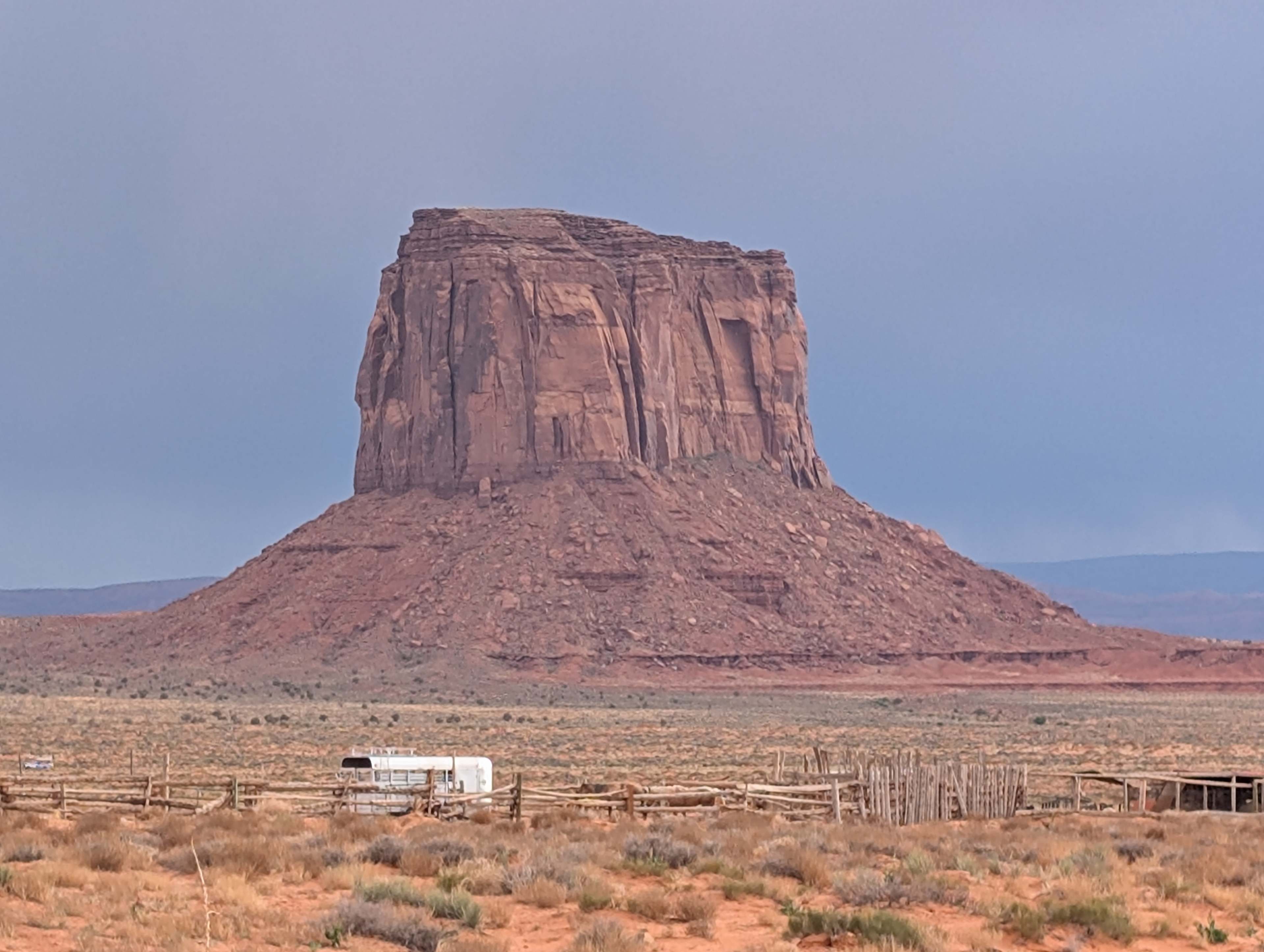 A view from camp