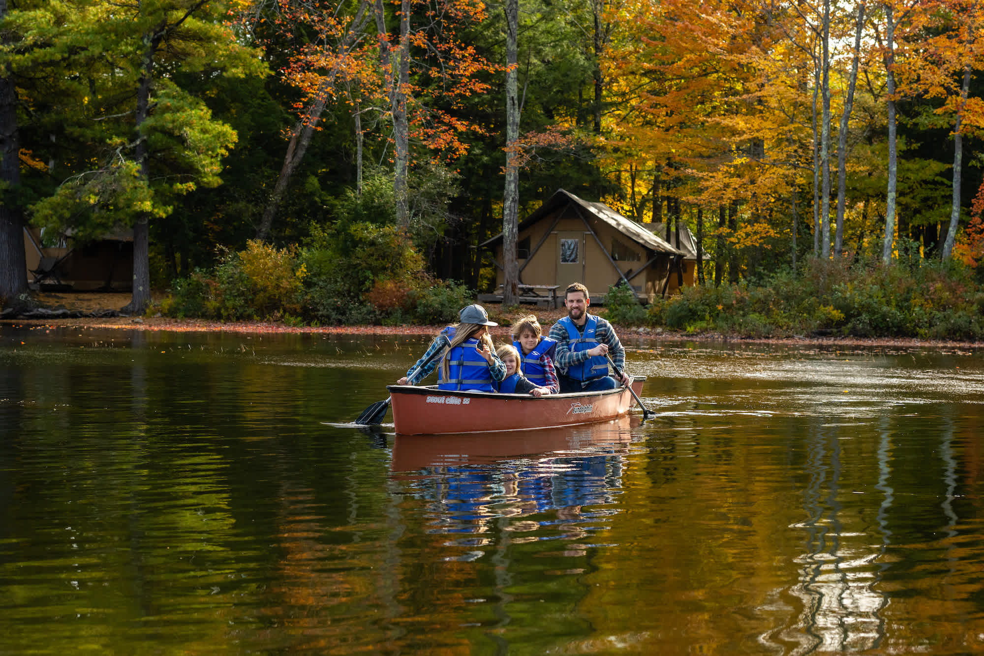 Huttopia Les Deux Lacs-Laurentides