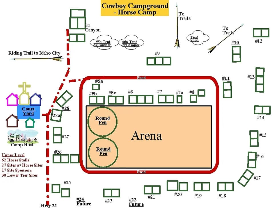 Cowboy Campground at Legacy Park