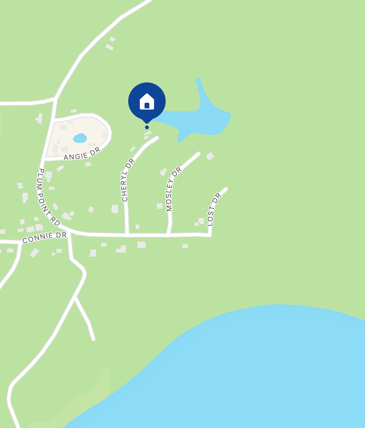 Secluded Fishing Cove