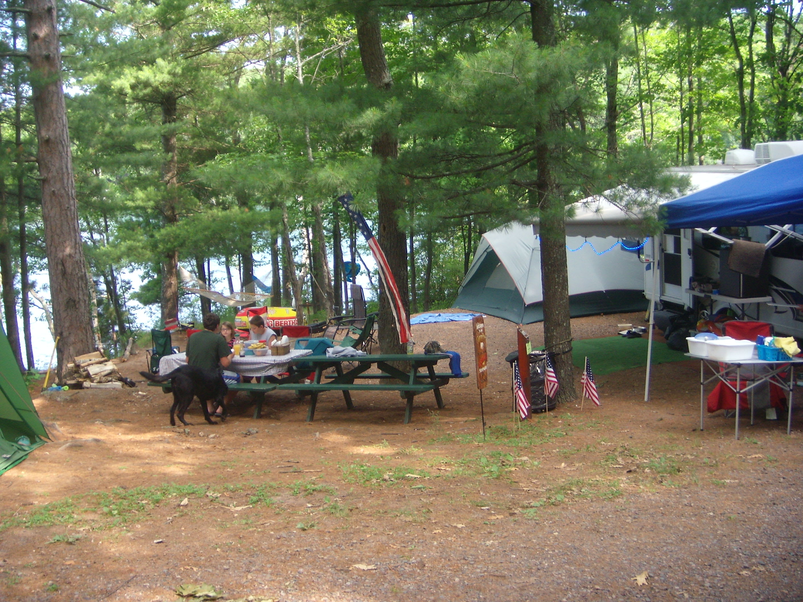 Twin Bear Park Bayfield County Park
