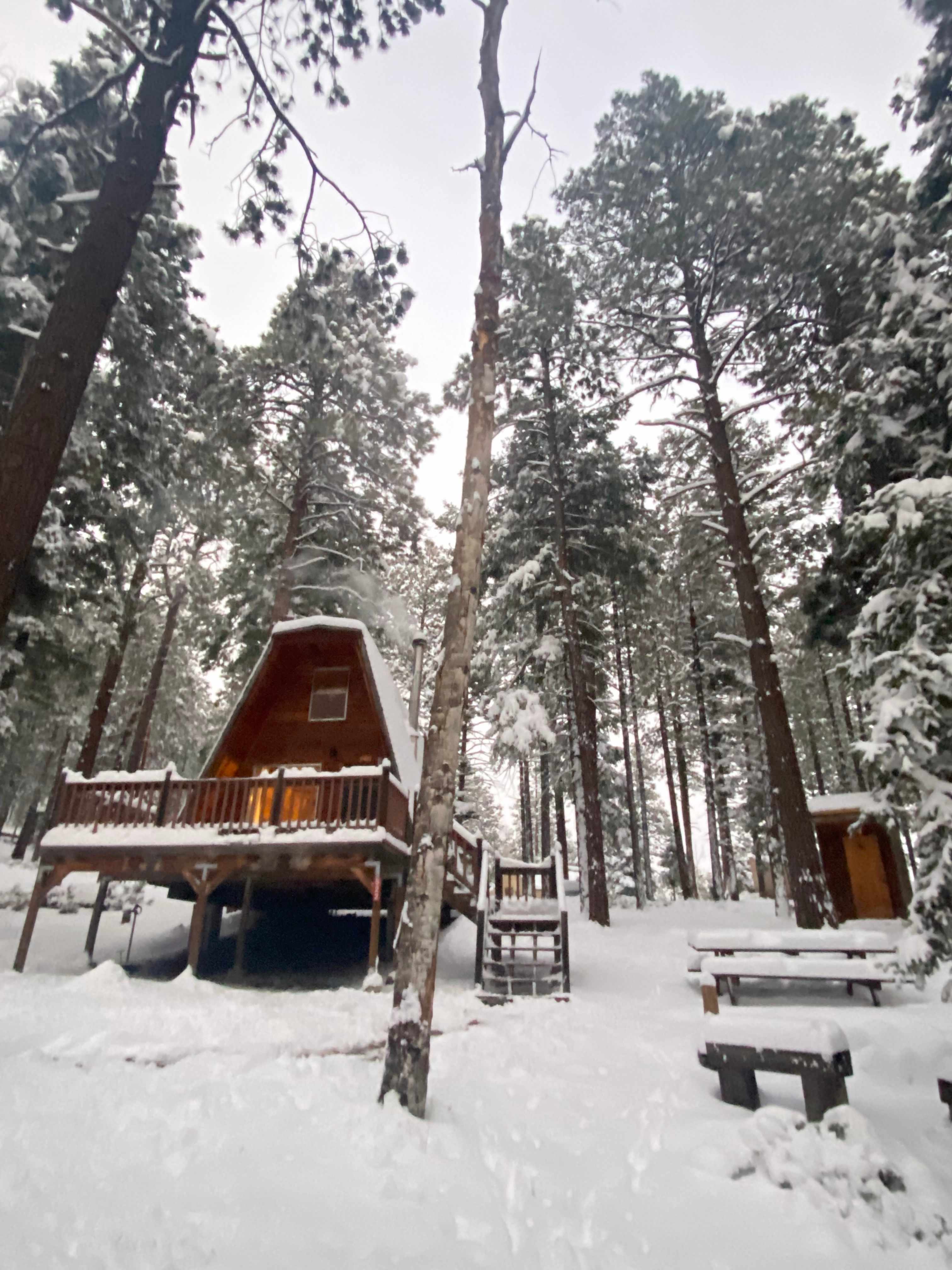 Jemez Mountains A-Frame Cabin