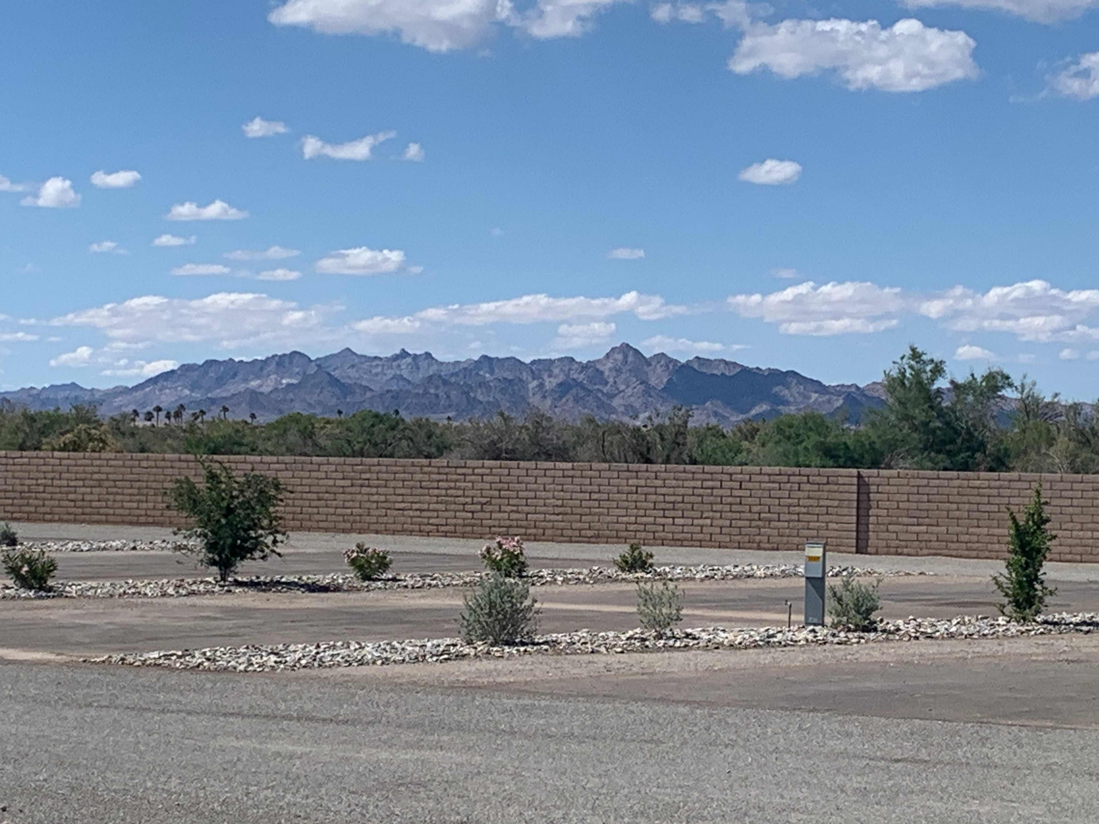 View from our site.
