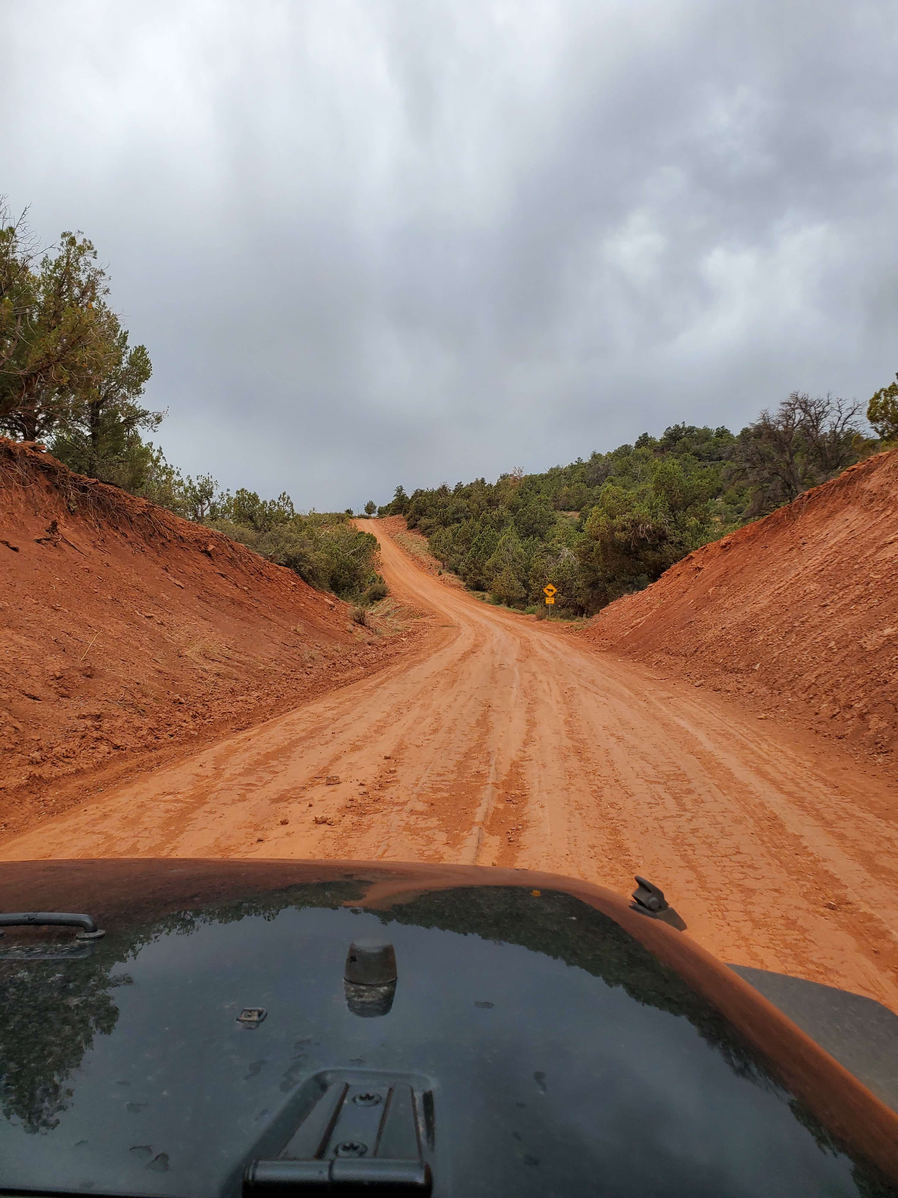 Main Dirt road in was fine, anyone can drive it!  The Road after you turn into the property is where things get really bumpy, lots of tire ruts, deep bumps and rocks.  Take it slow anyone can make it in.