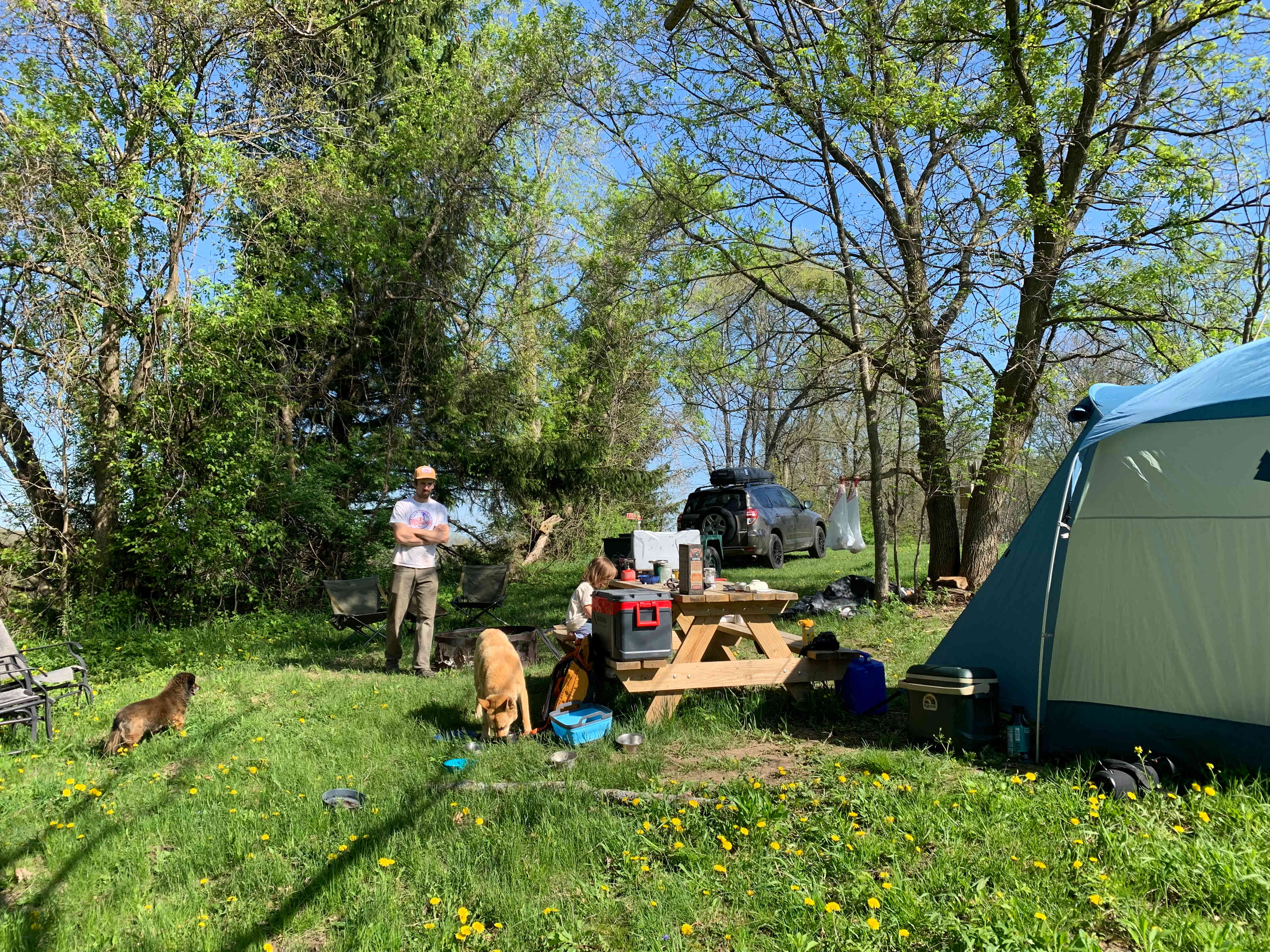 Brye Cabin and Bad Axe Camping