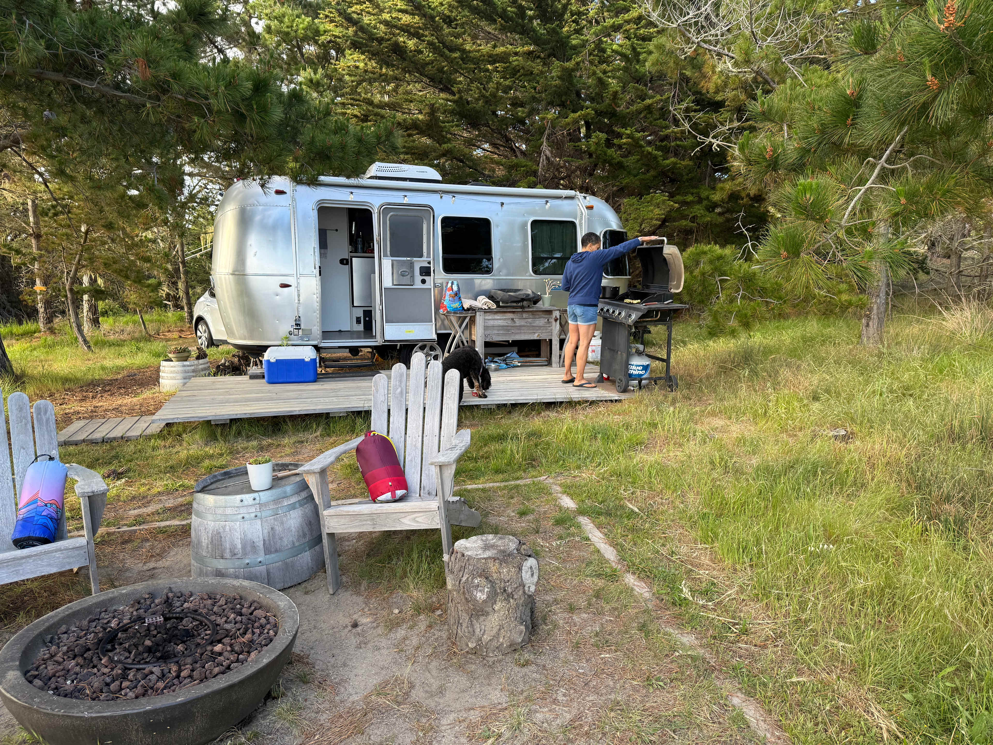 Our little set up