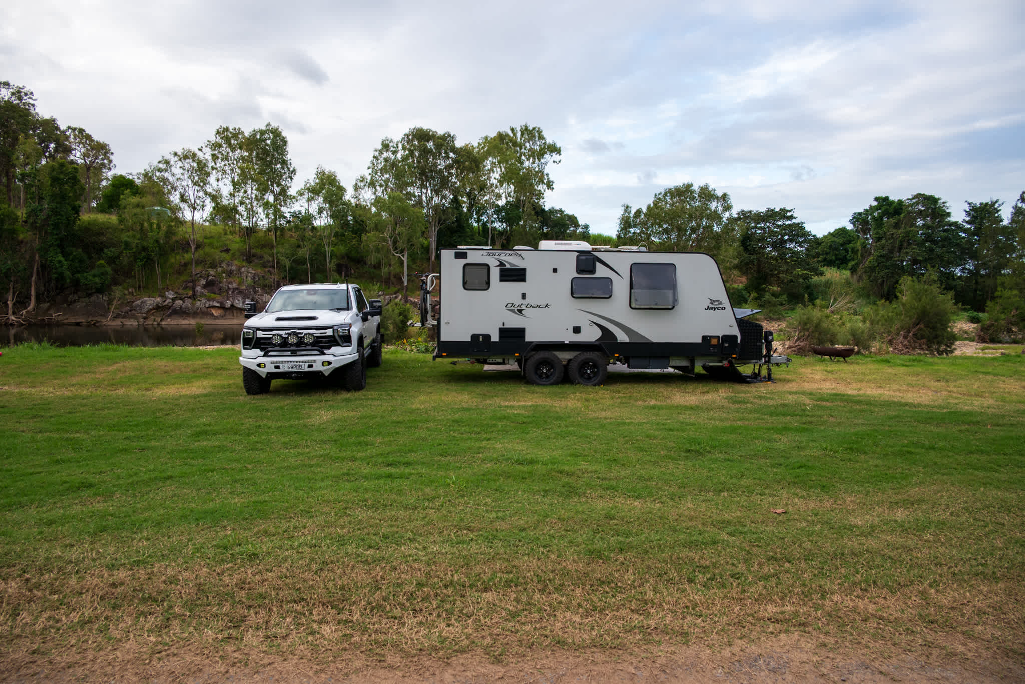 Creek and Antique Camping