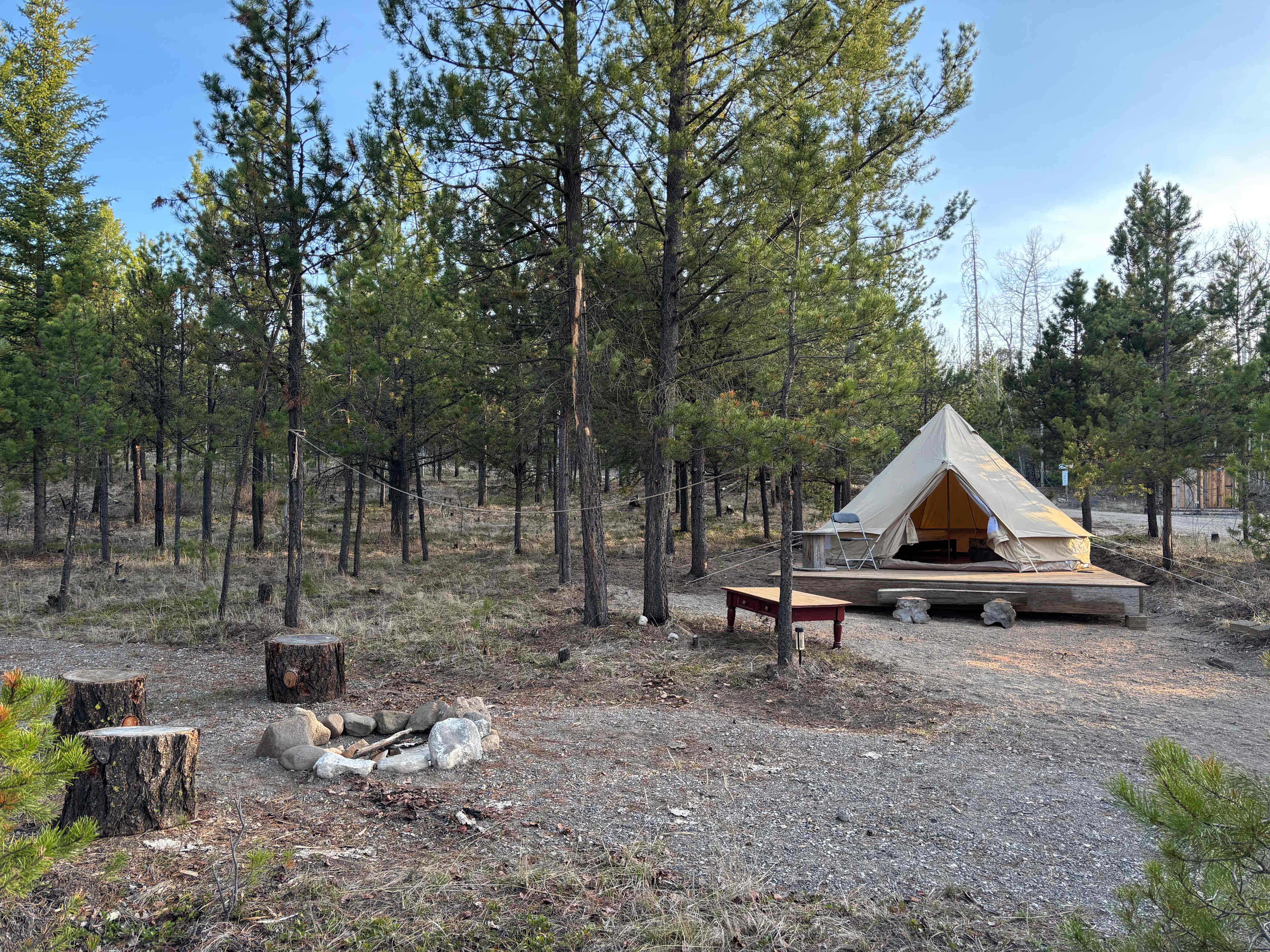 Sunset Knoll Sites on Big Bar Lake