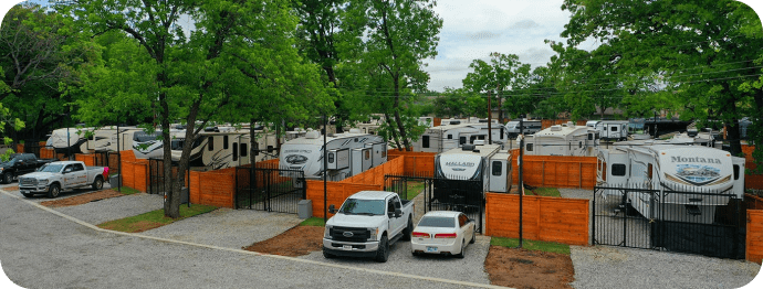 Dallas Shady Oaks RV Park and Tiny Home Community