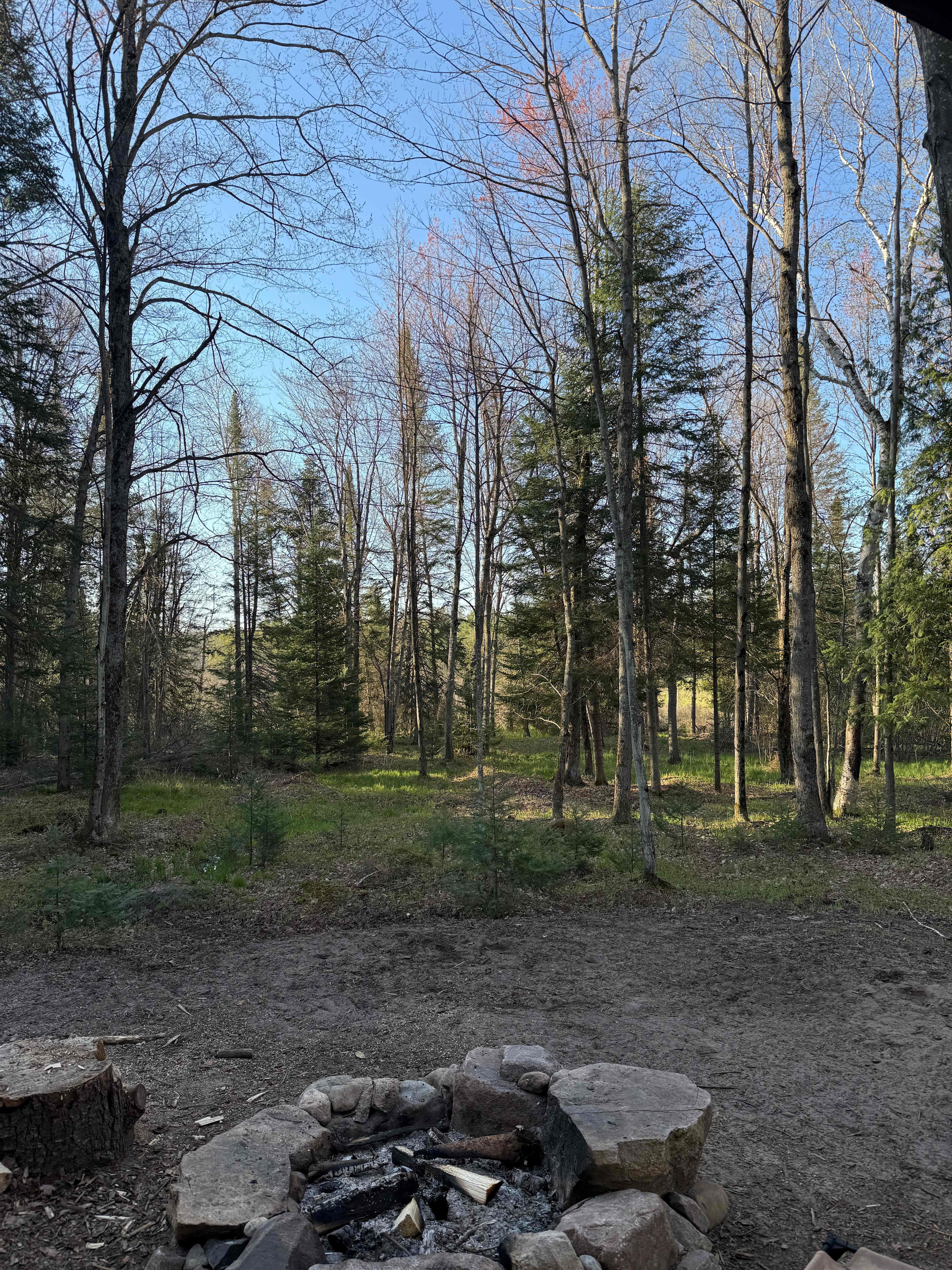Ricky’s Pine River hunt/camp