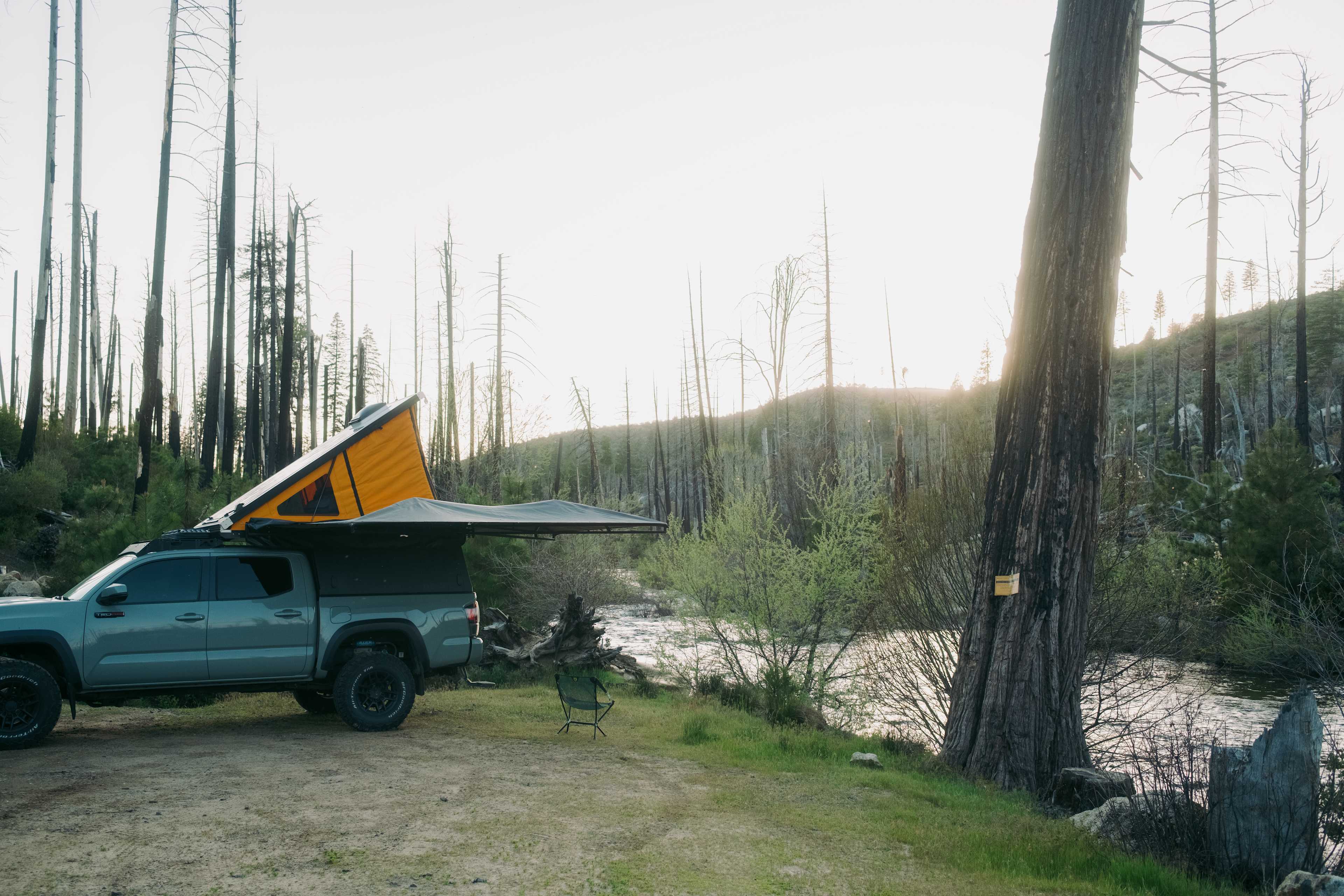 Camping on the Middle Fork of the Tuolumne River