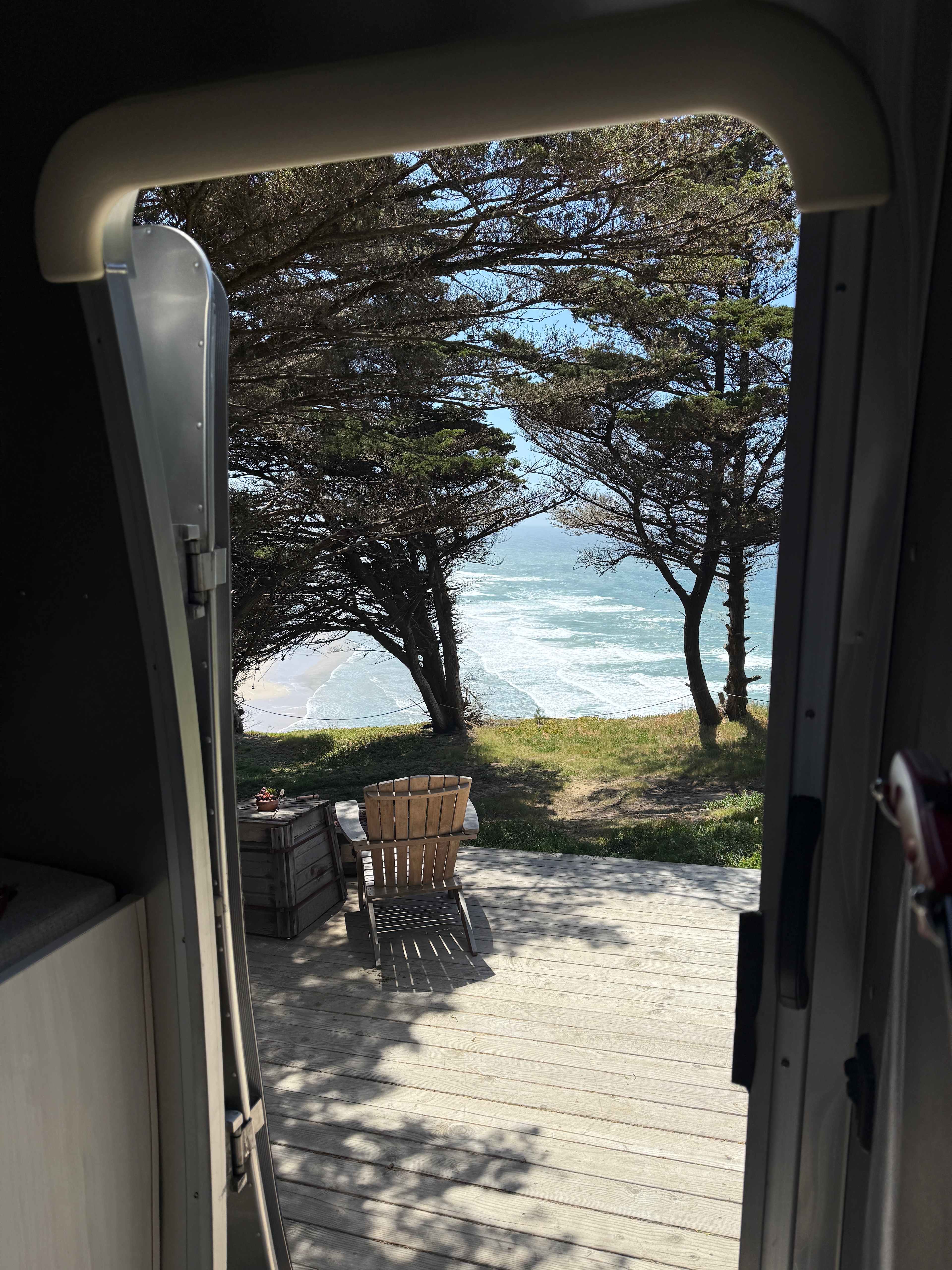Tunitas Beach Overlook - Airstream