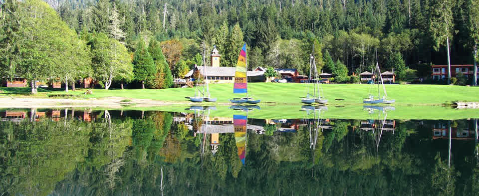 Lake Quinaults Rain Forest Resort Village