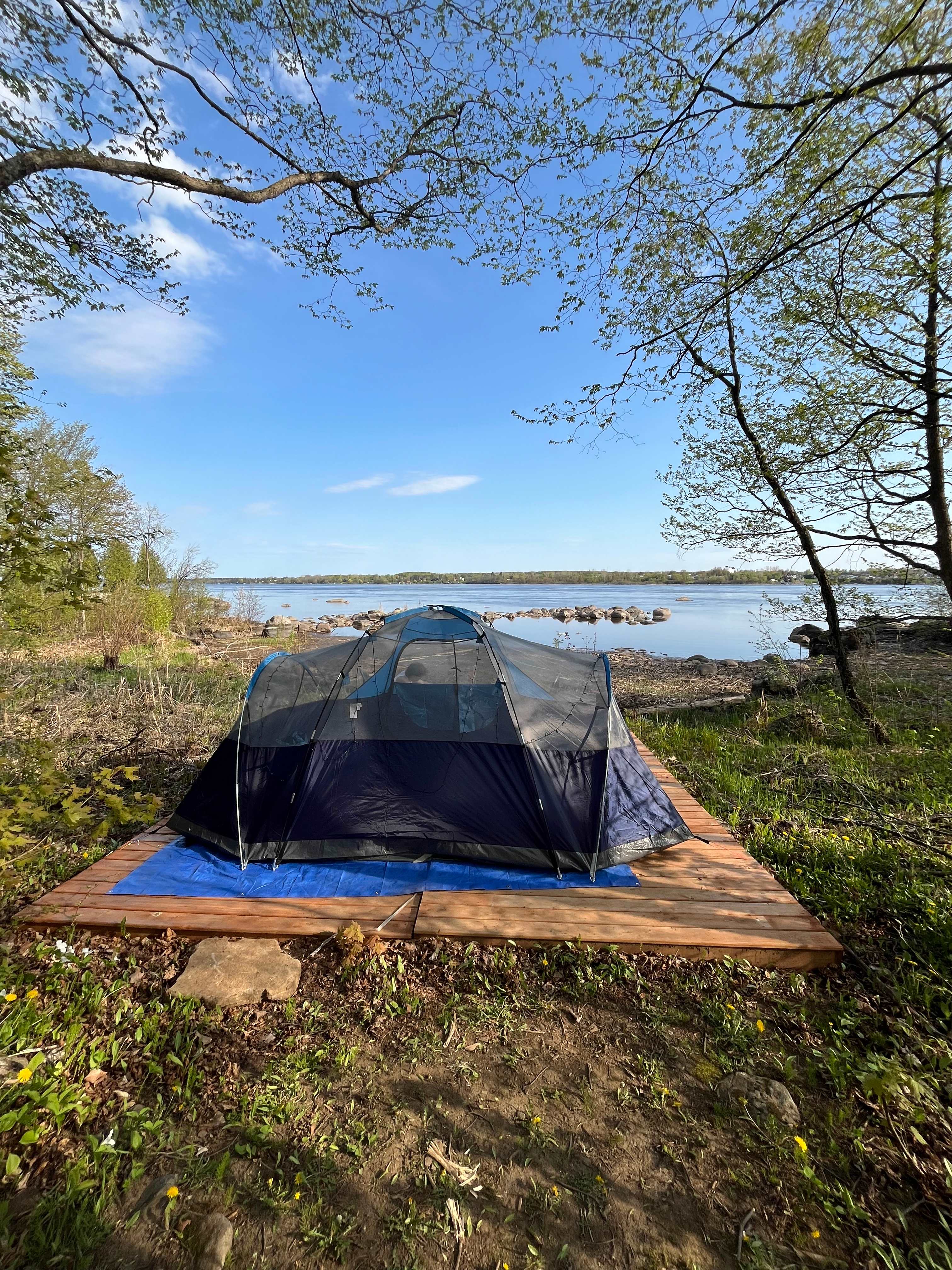 Camp, Ottawa river, Grenville C-O-G