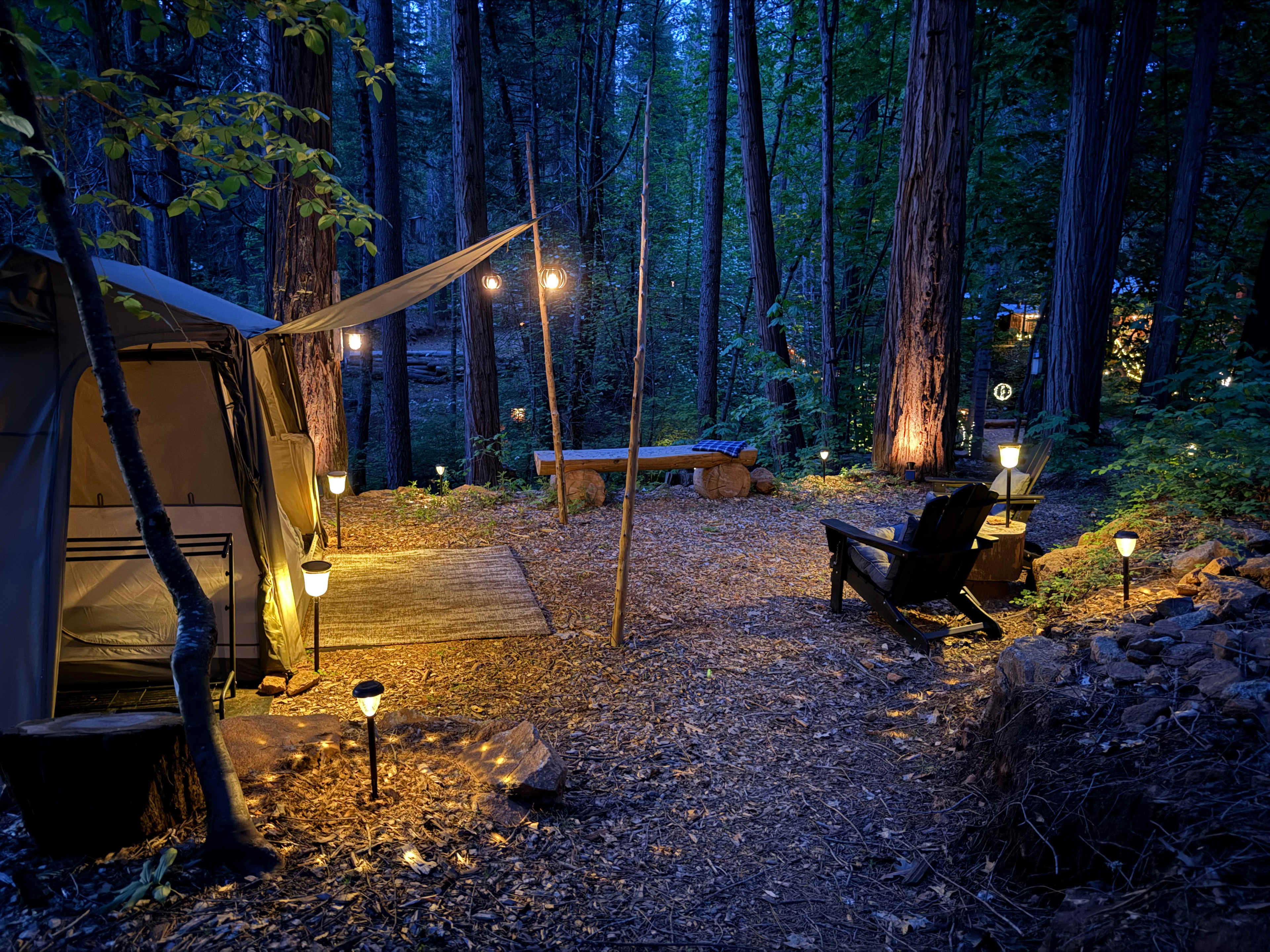 Comfort Camping on Love Creek