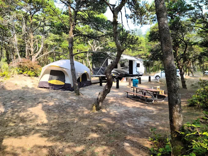 Barview Jetty County Campground