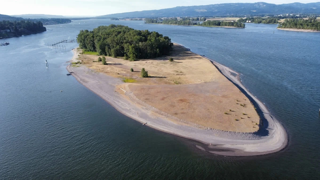 St. Helens - Sand Island Camp Ground