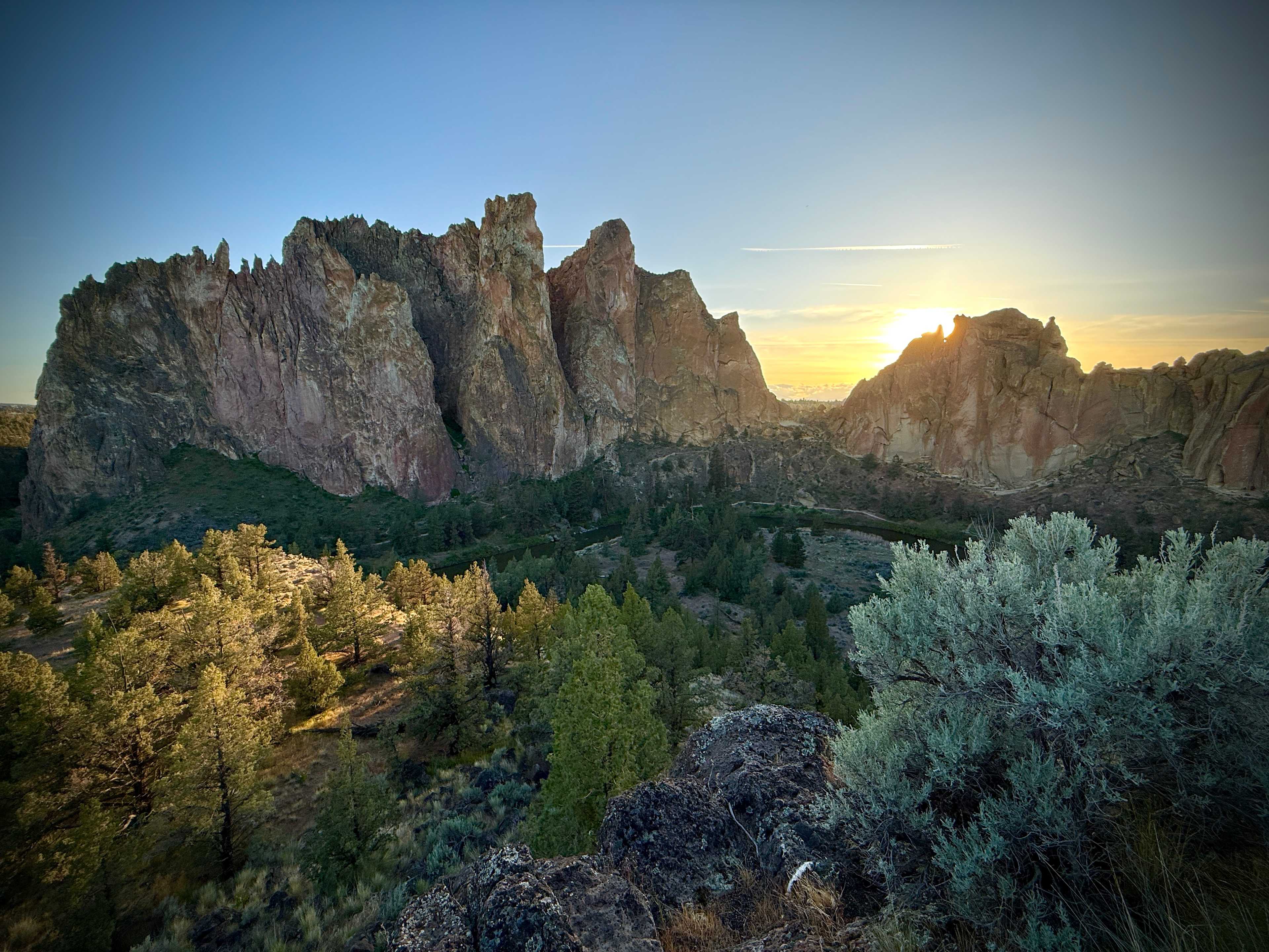 Five minute drive to a jaw-dropping sunset