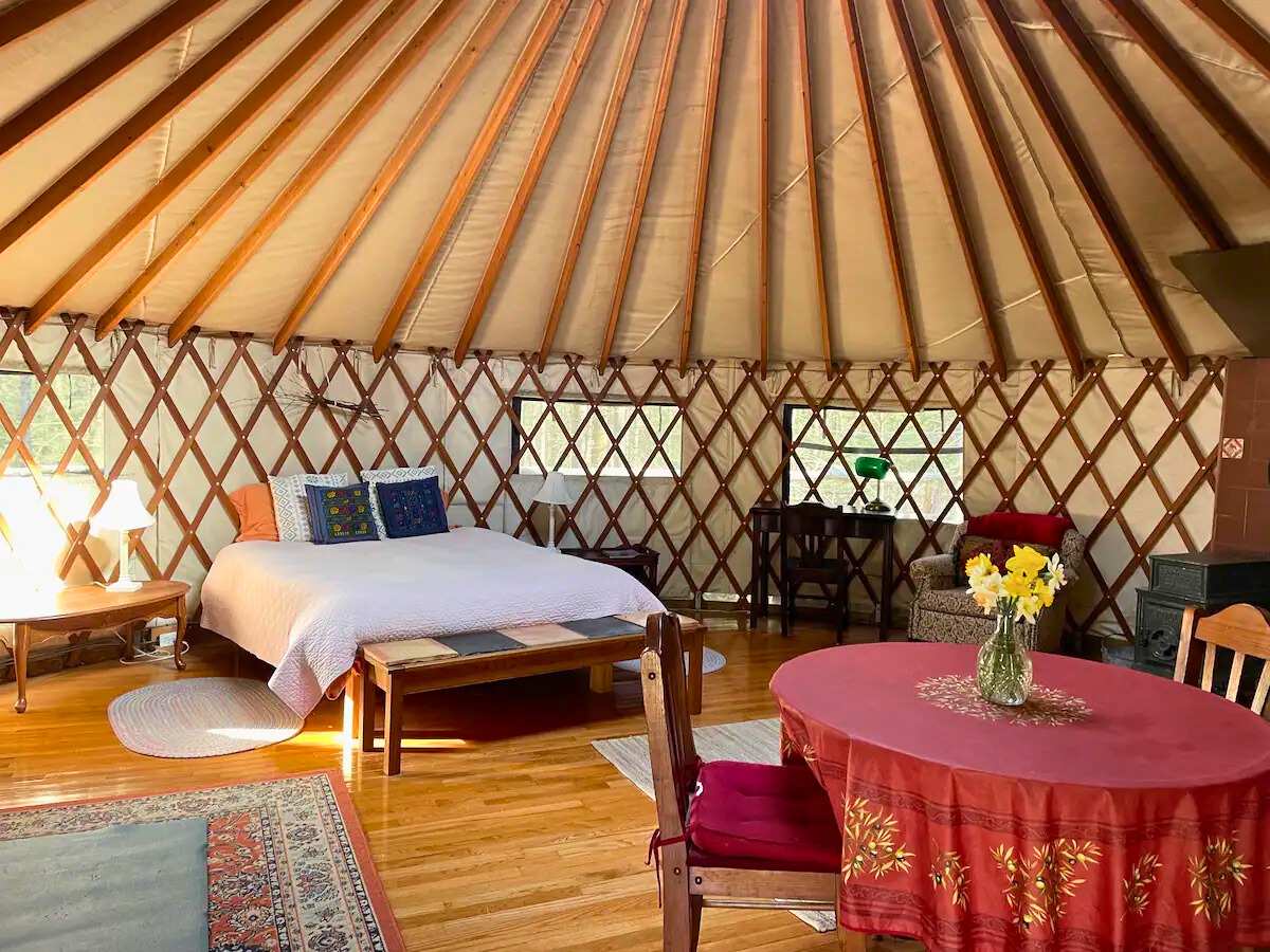Magical Yurt in the Woods