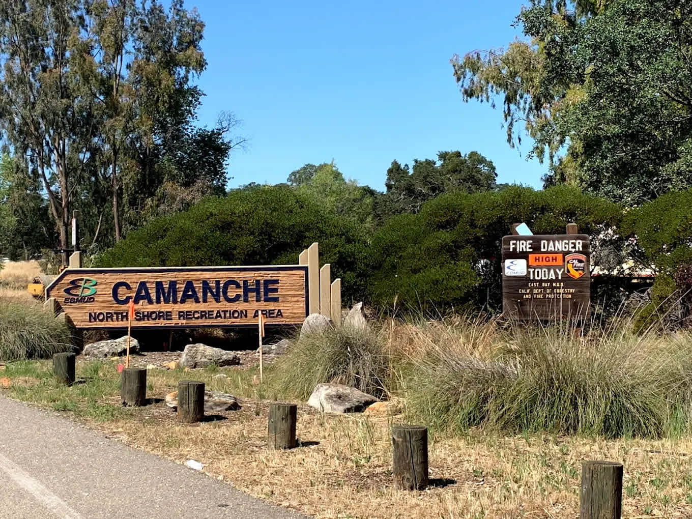 Camanche Lake Blue Oaks Campground North Shore