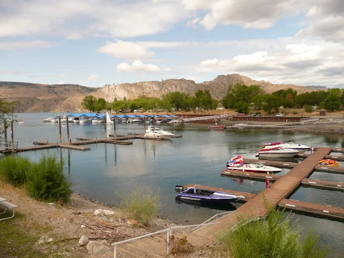Keller Ferry Campground - Lake Roosevelt National Rec Area