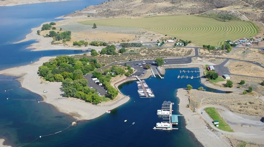 Keller Ferry Campground - Lake Roosevelt National Rec Area