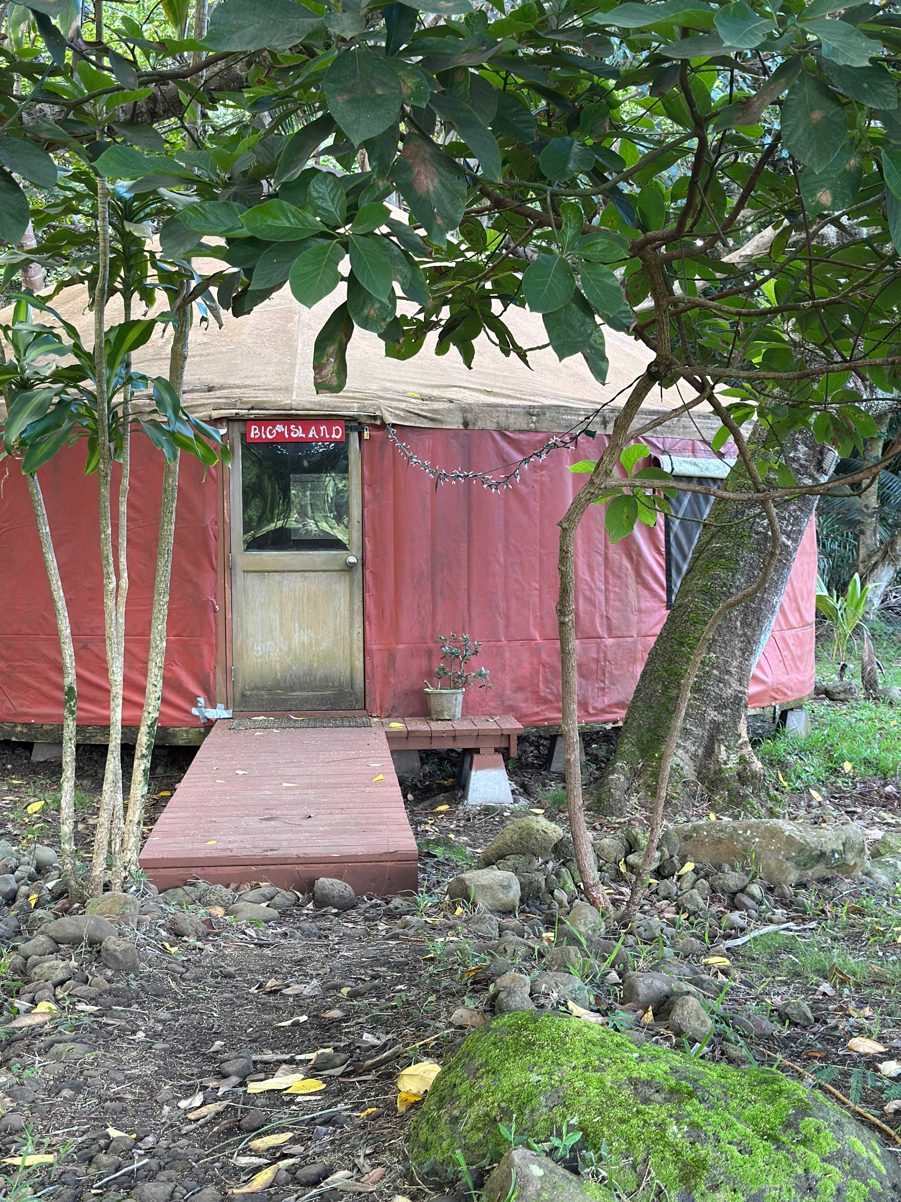  Blissful Big Island Yurt 