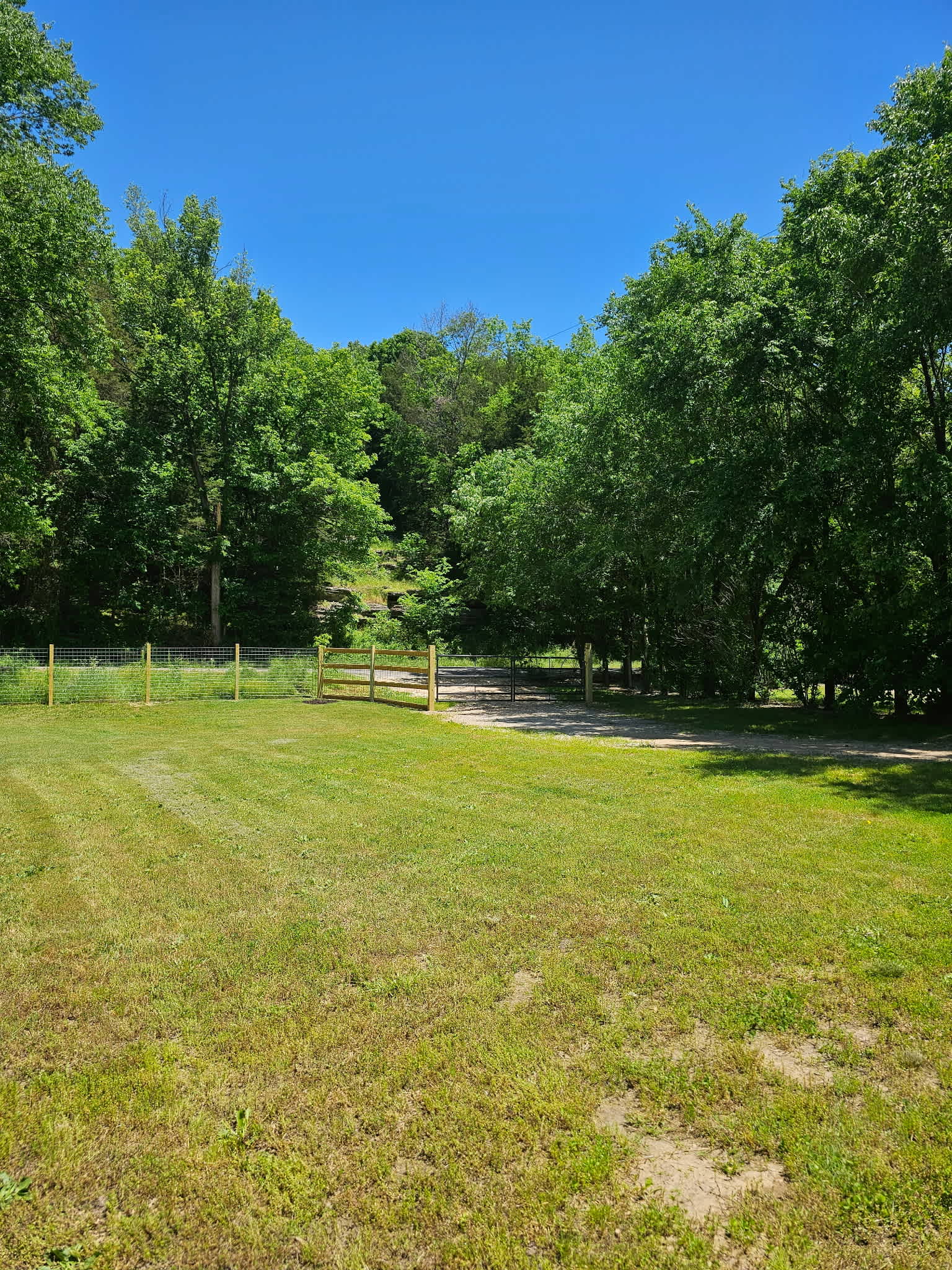 entrance for the property 