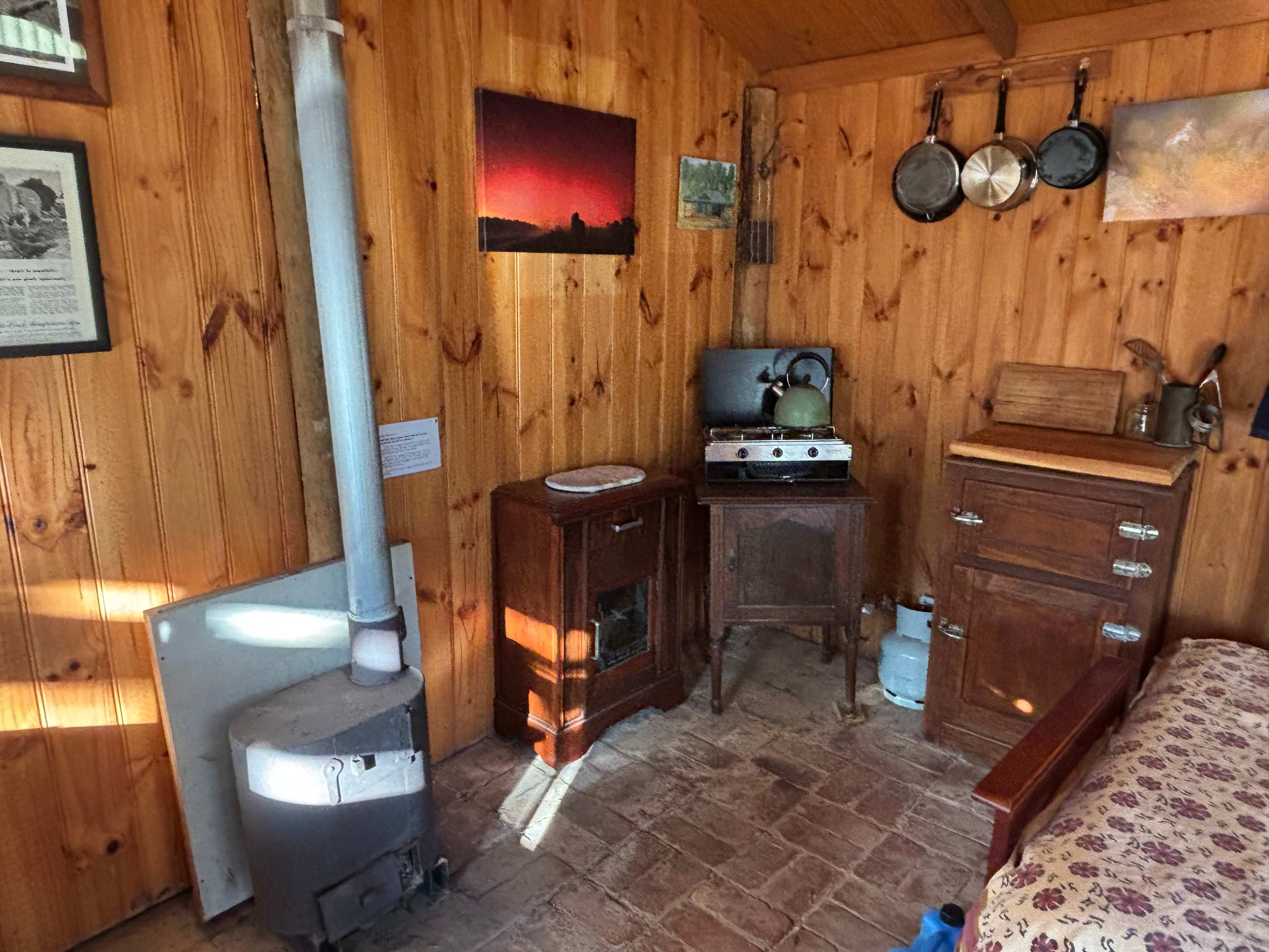 Hut Amongst The Gum Trees