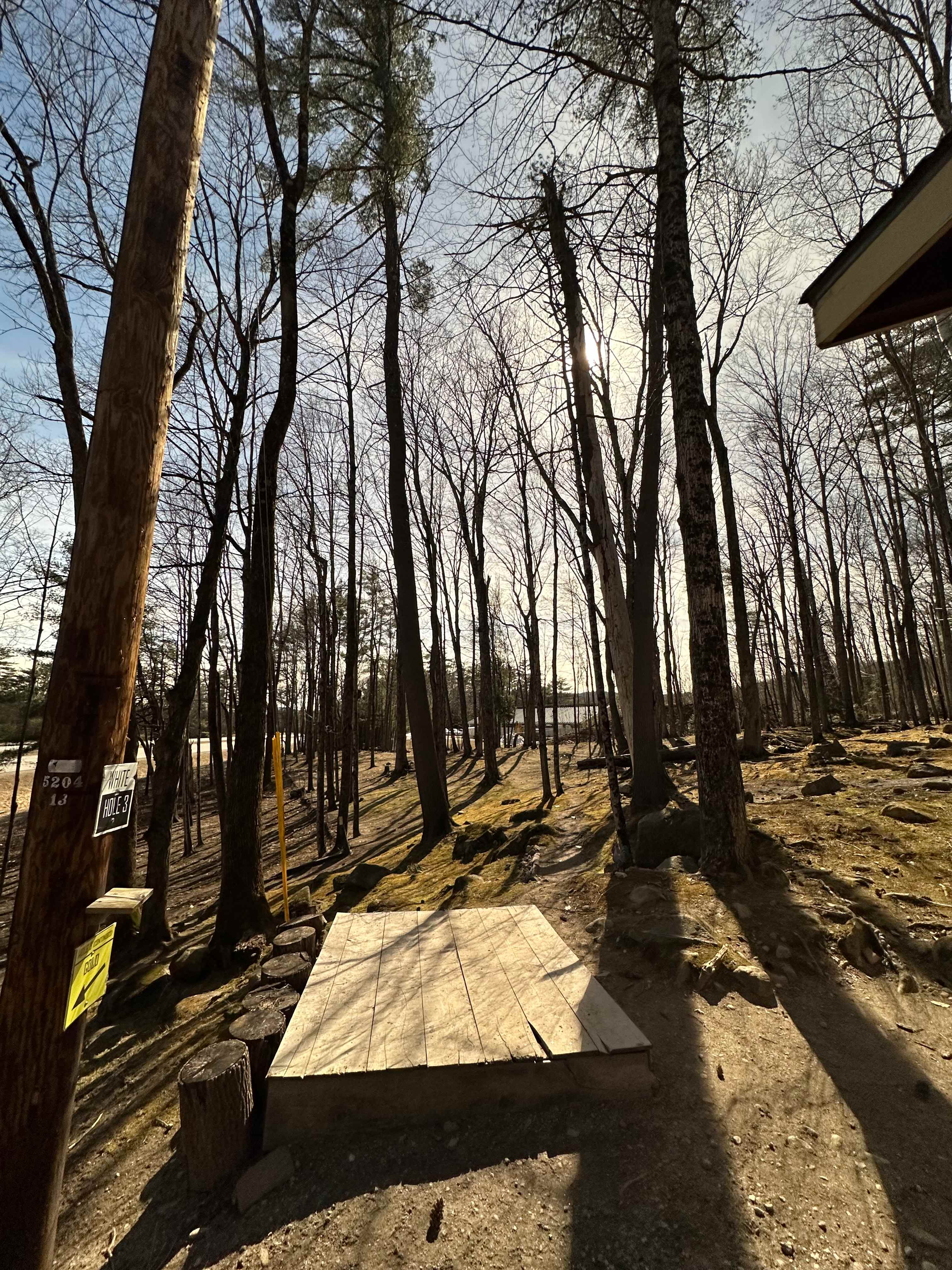 White Mountain Disc Golf Camping