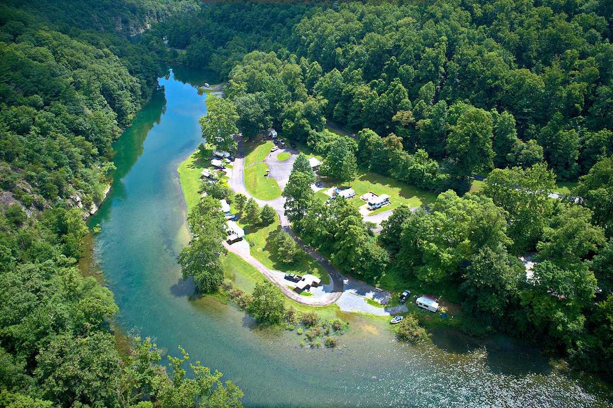 Watauga Dam Tailwater TVA Campground