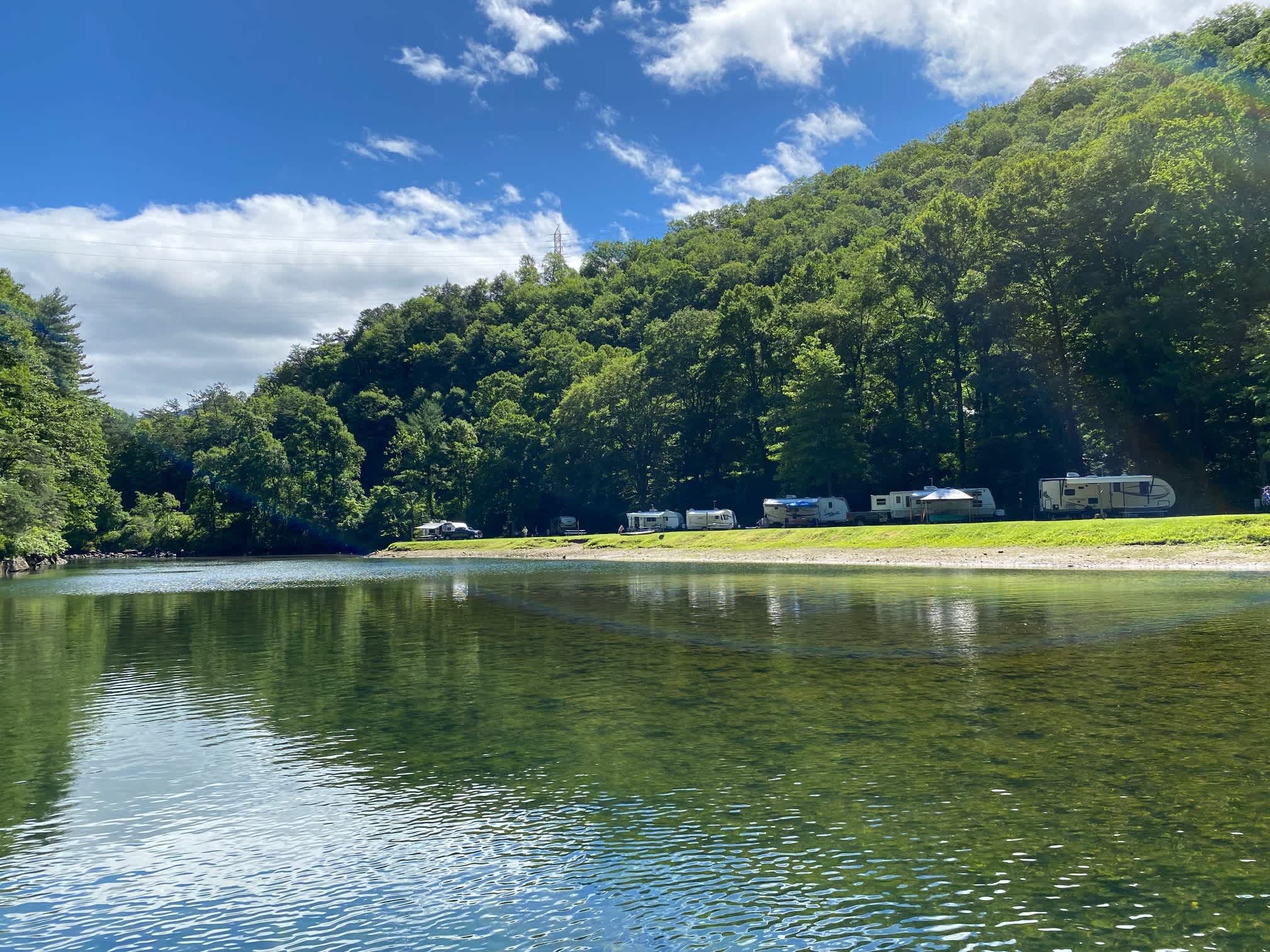 Watauga Dam Tailwater TVA Campground
