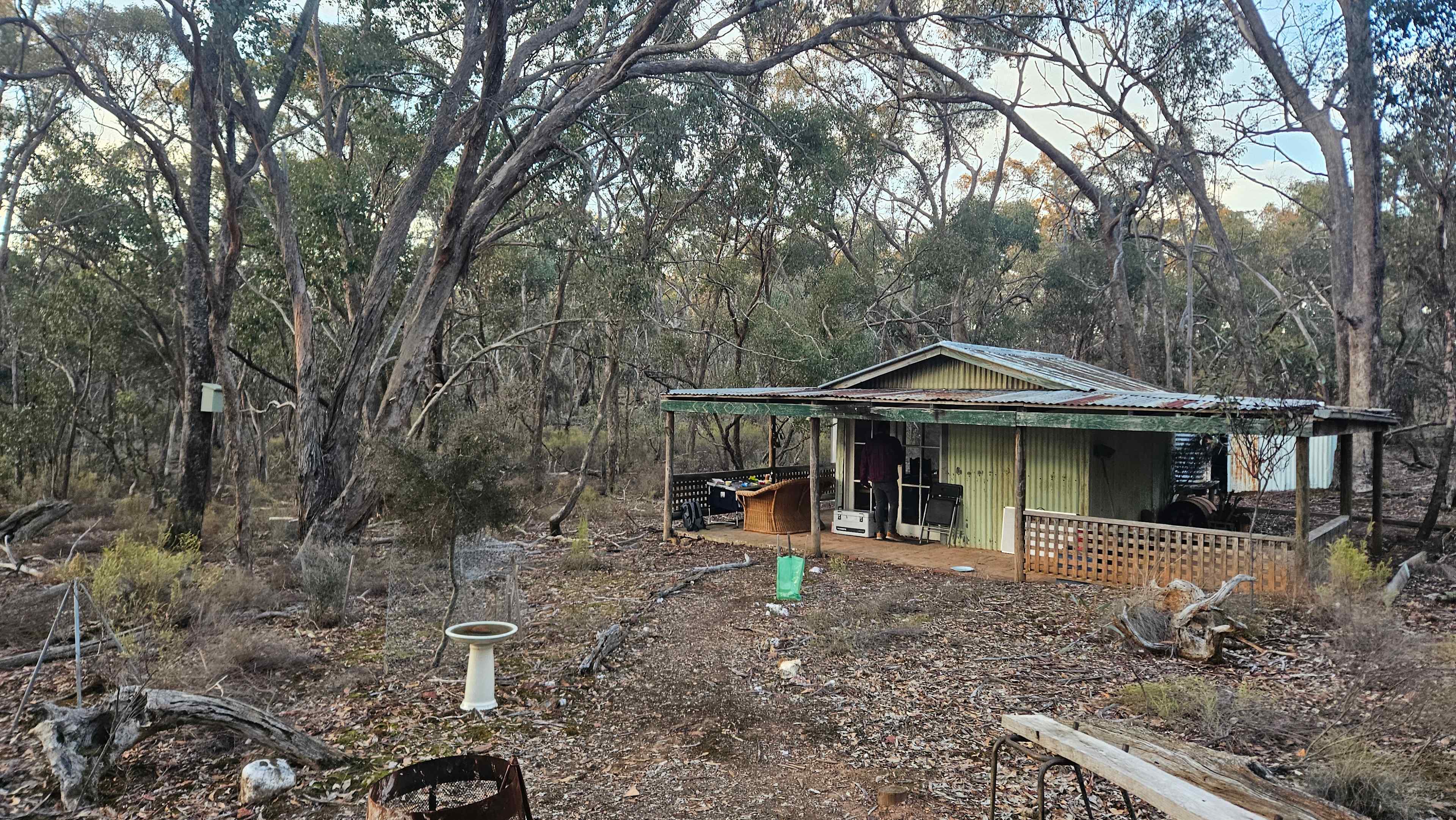 The cabin