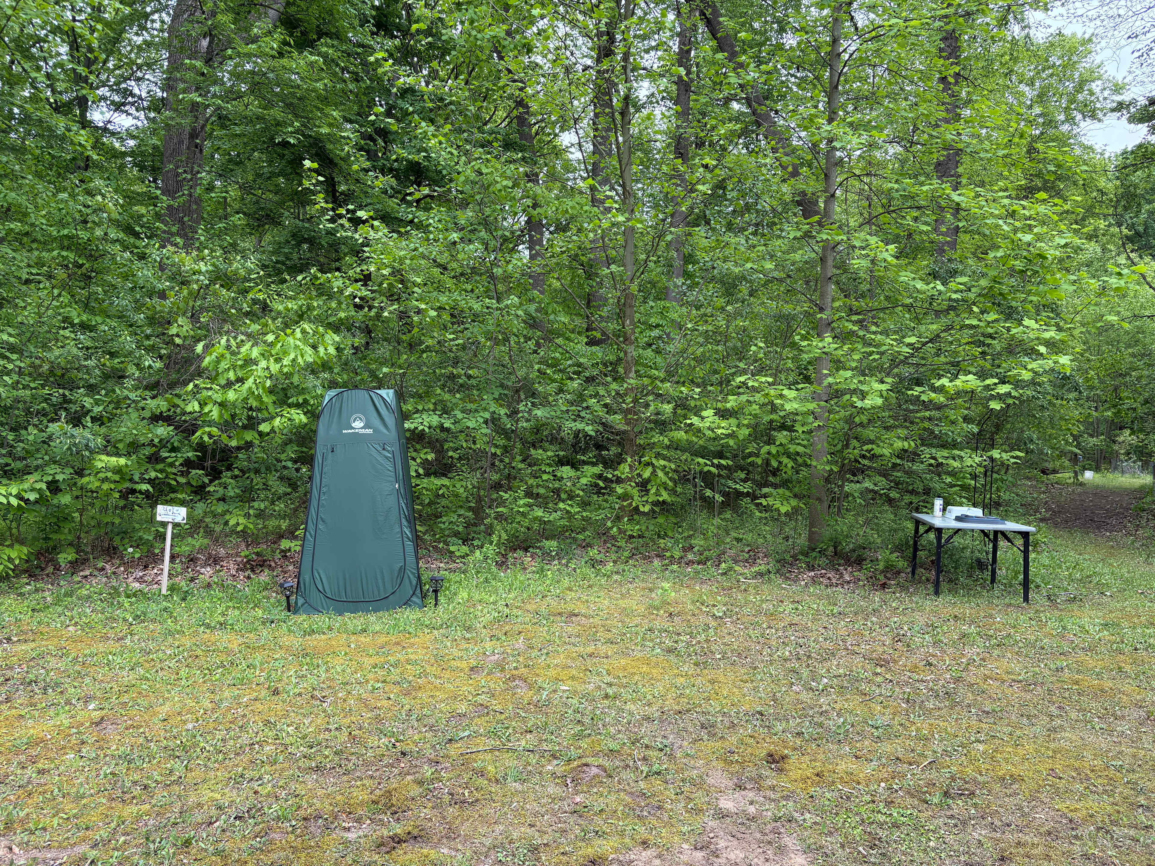 BYO tent camp in Michiana