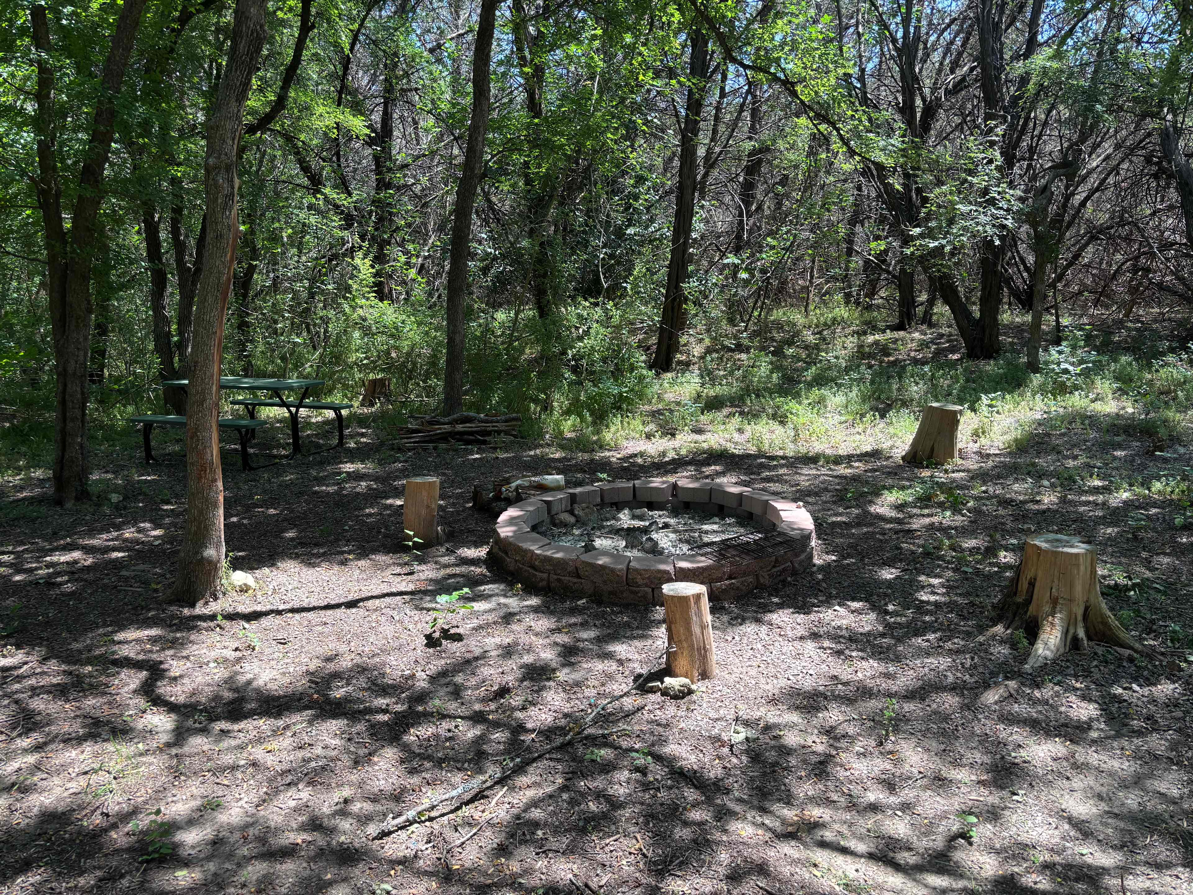 Middle Bosque River Camp