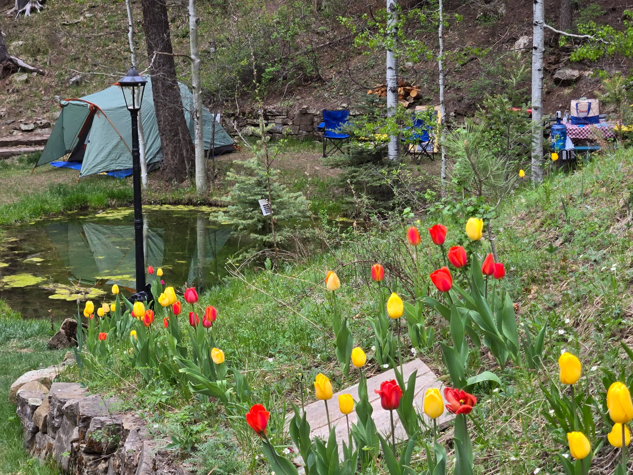 Camp Across From Pecos River
