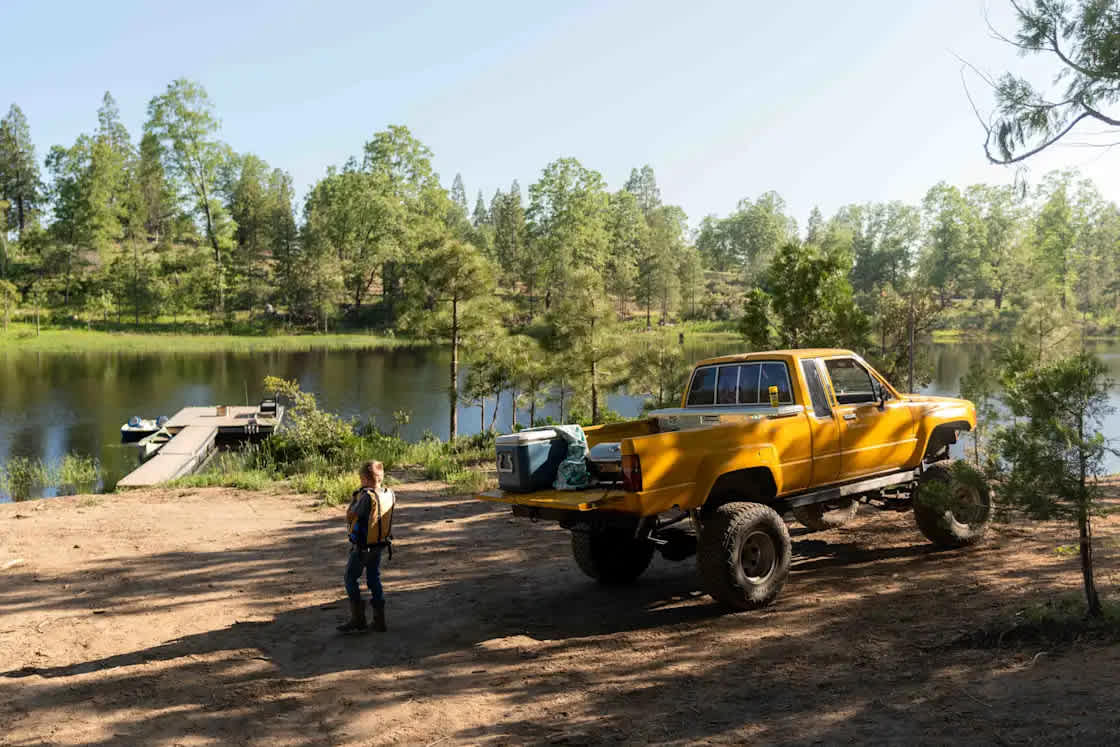 Private lake on 100 acre forest