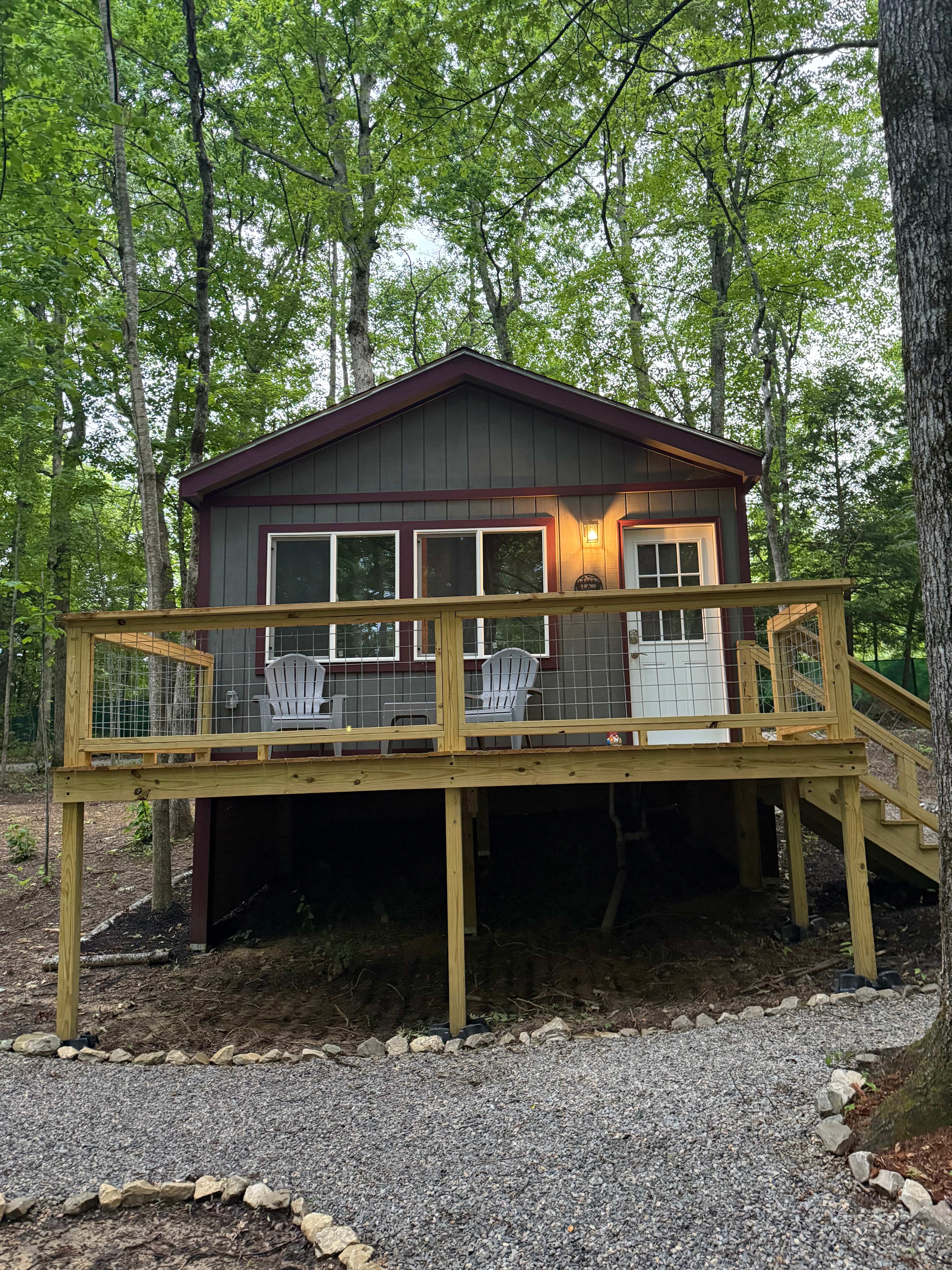 Greeter Falls Campground