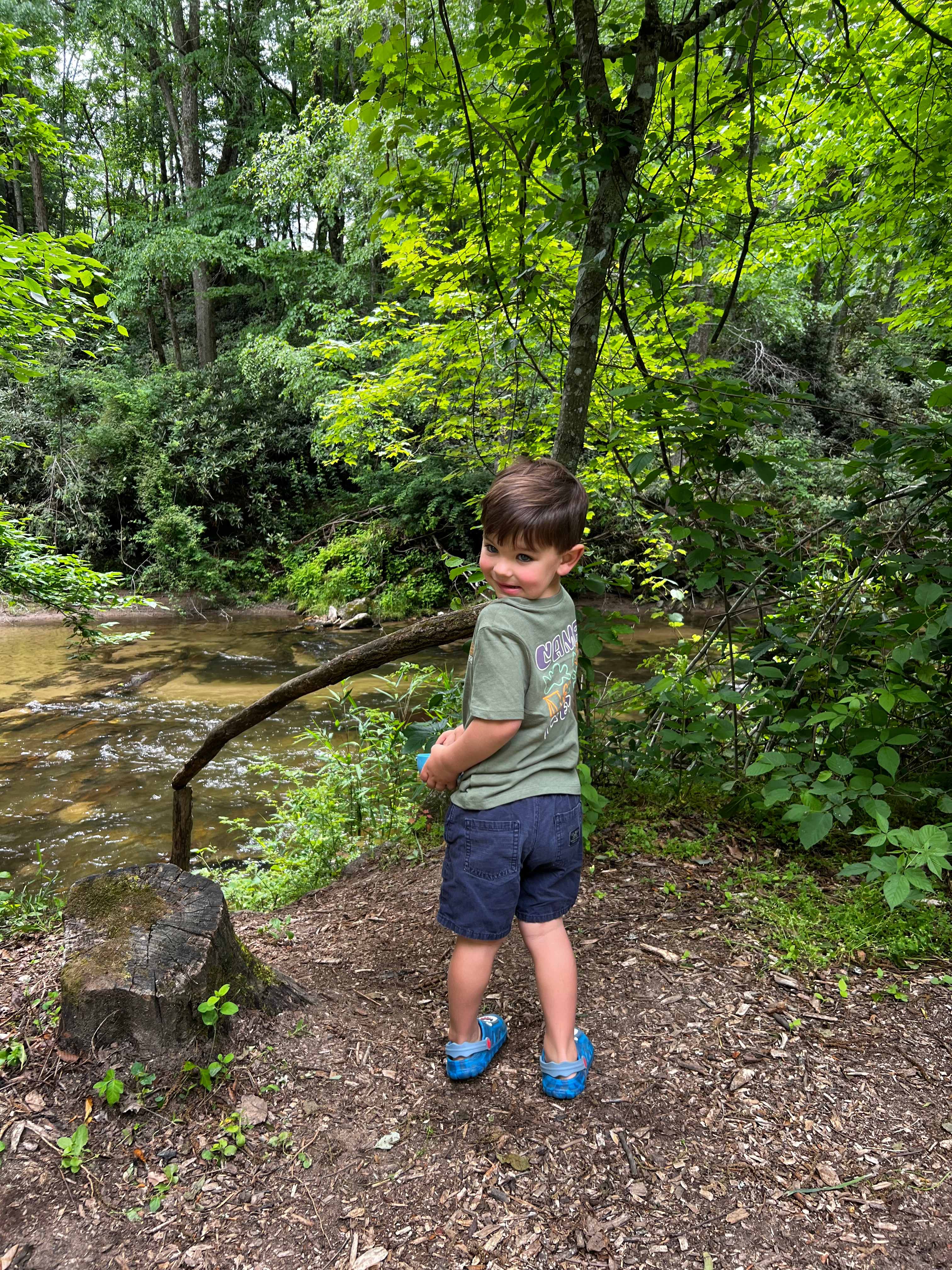 Riverside Camping on the Farm