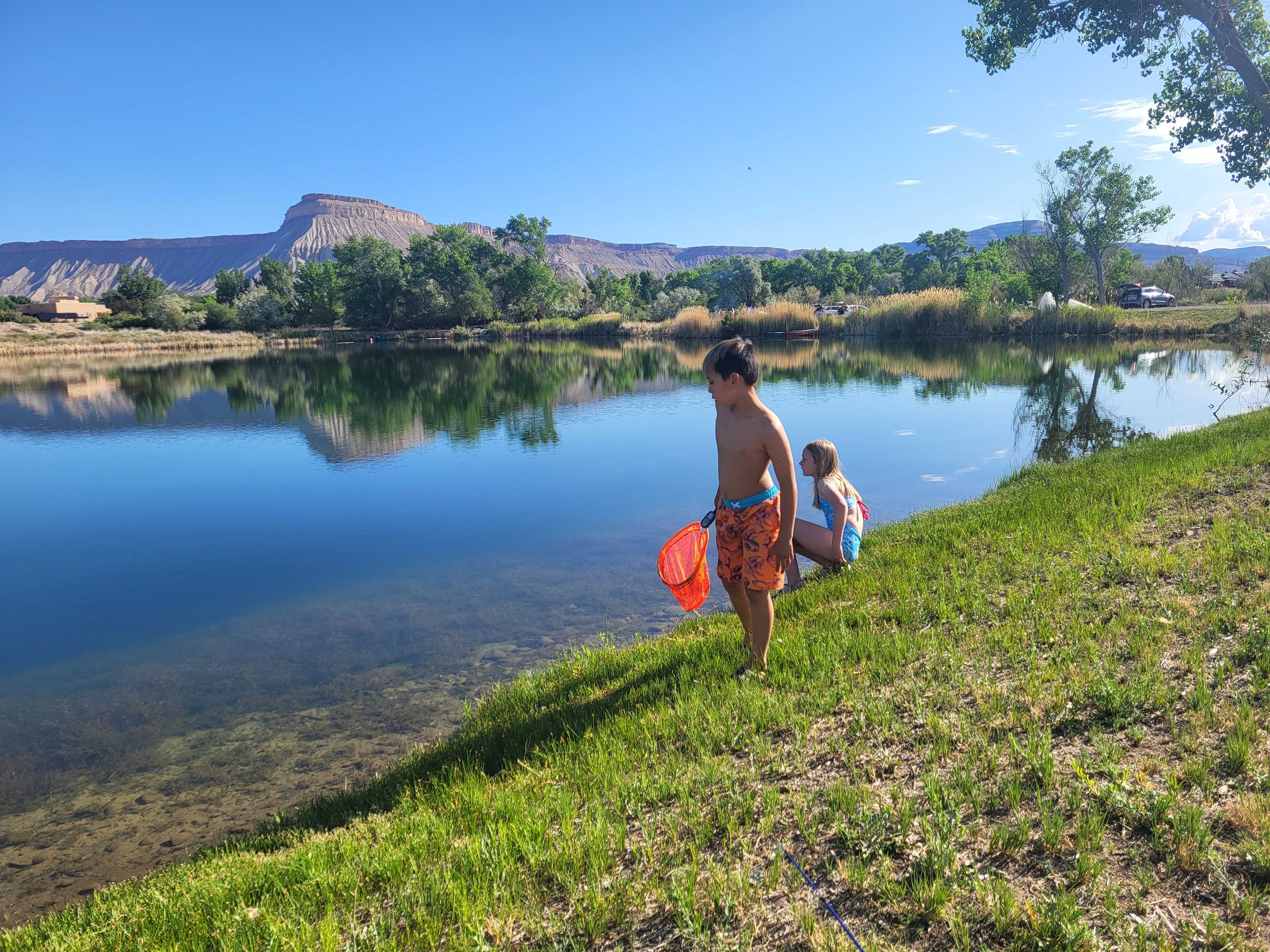 Lakeside Camping, Water Time :)