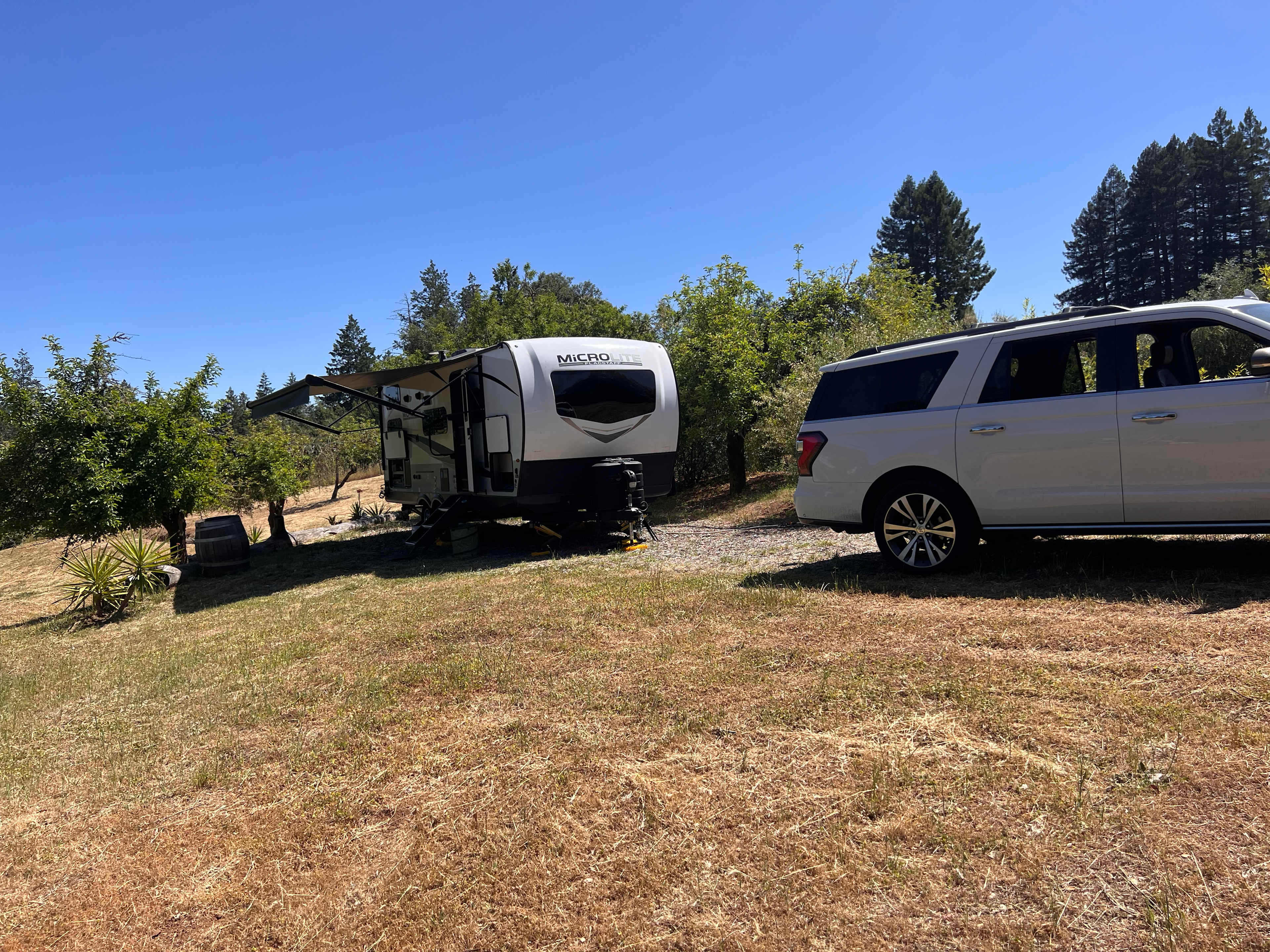 Site 3 with 26’ trailer 