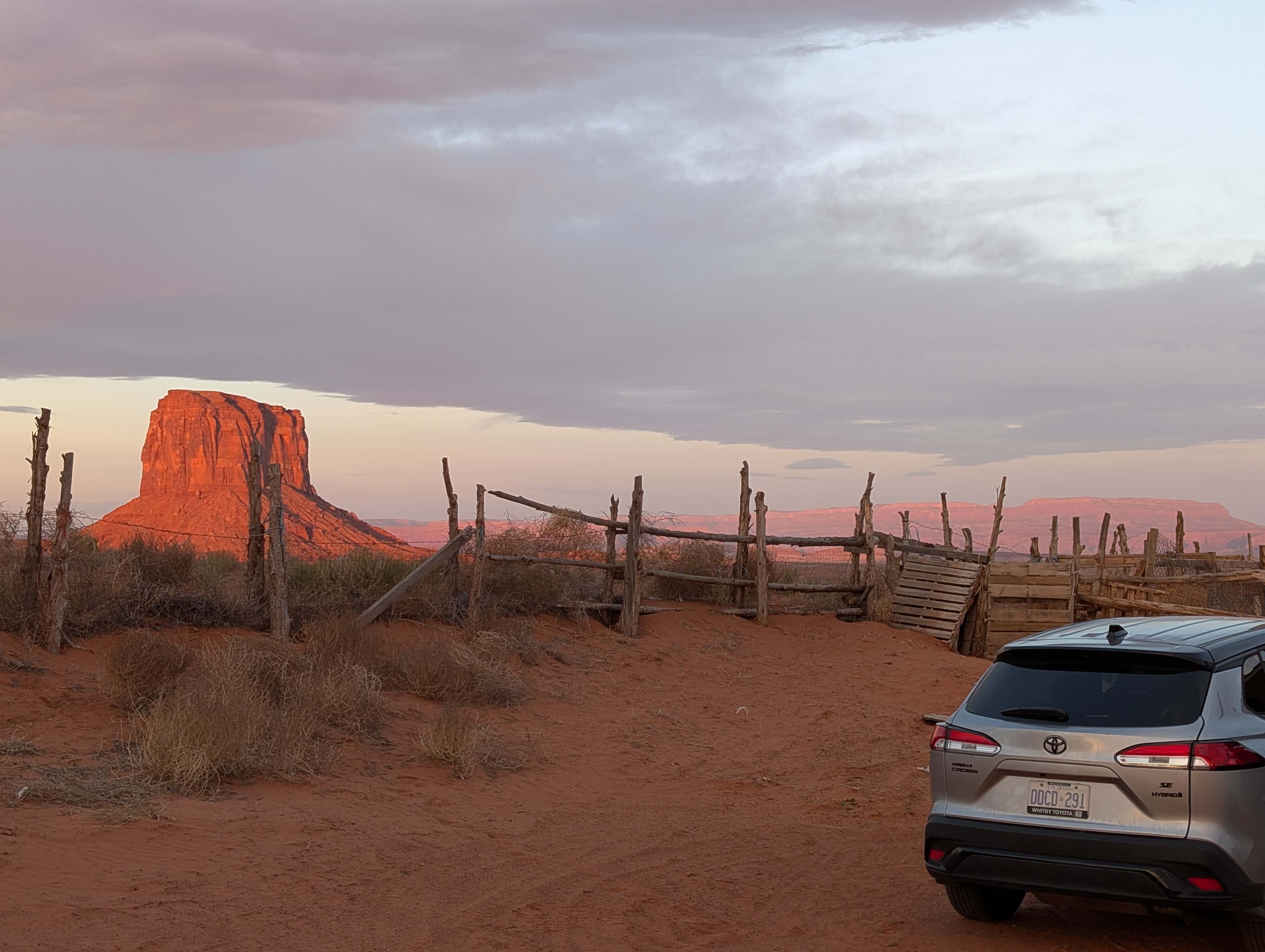 Sunrise camping