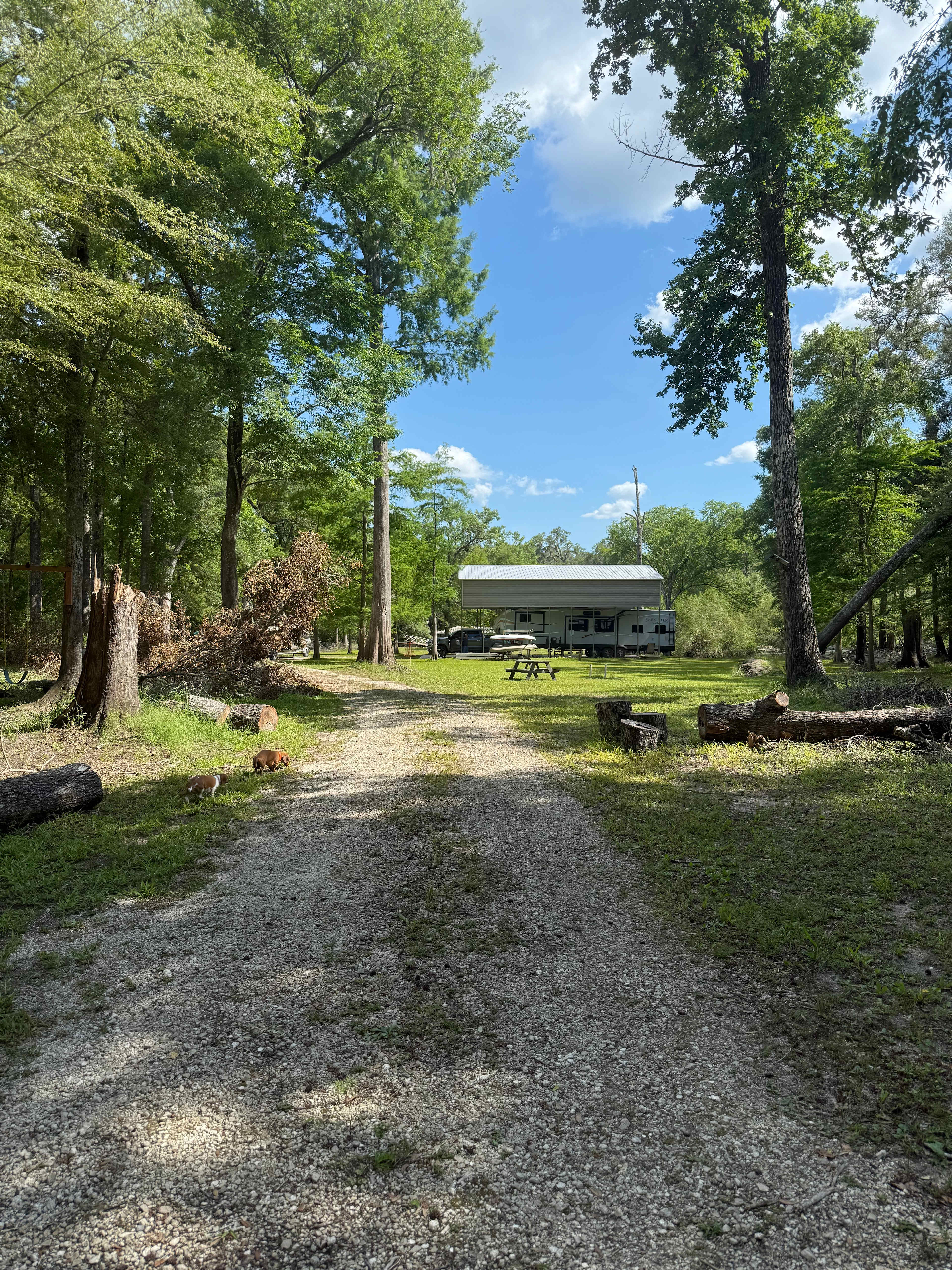 Entrance to property