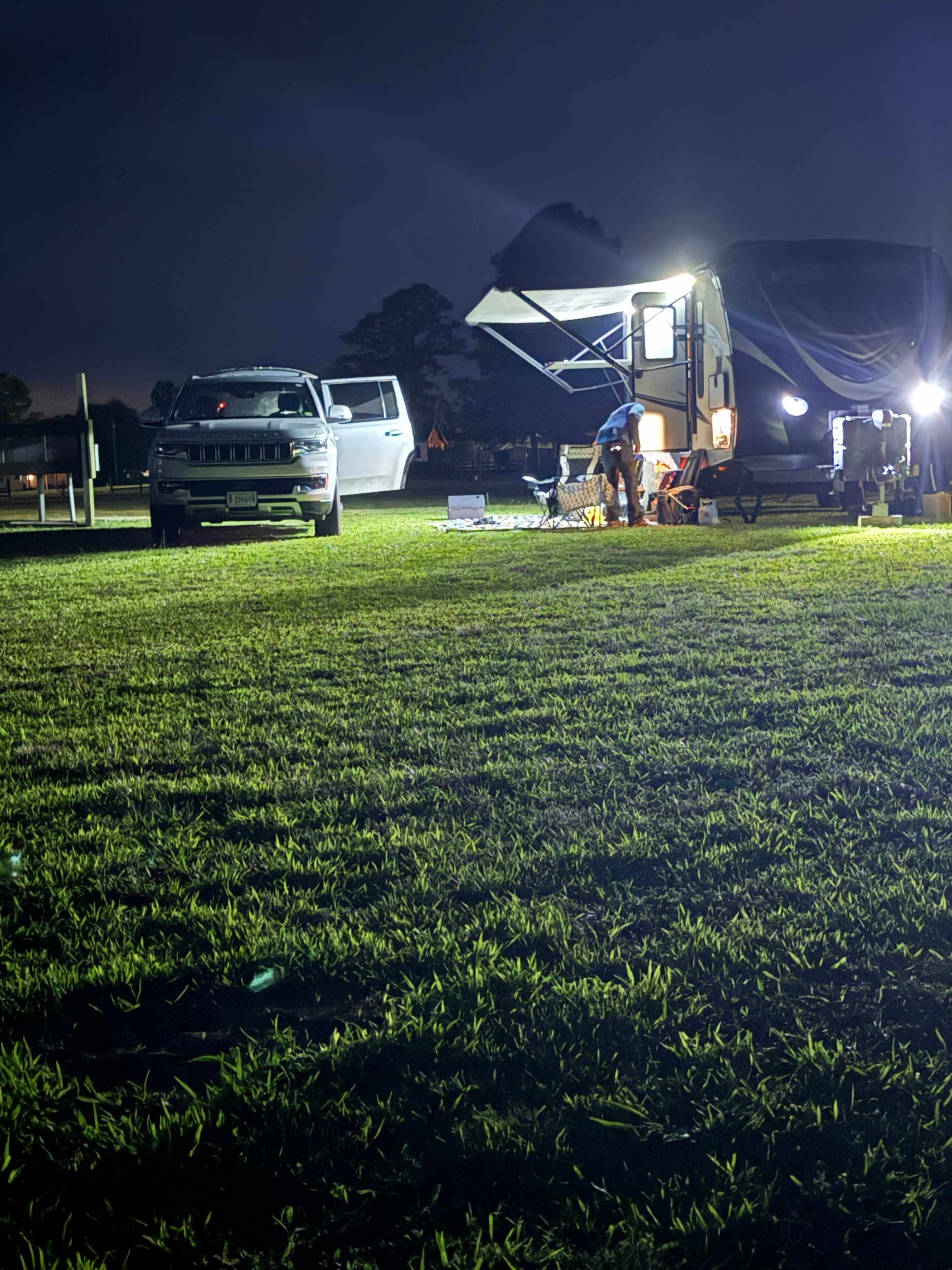 JCO Campground at Lee Baysden Pond