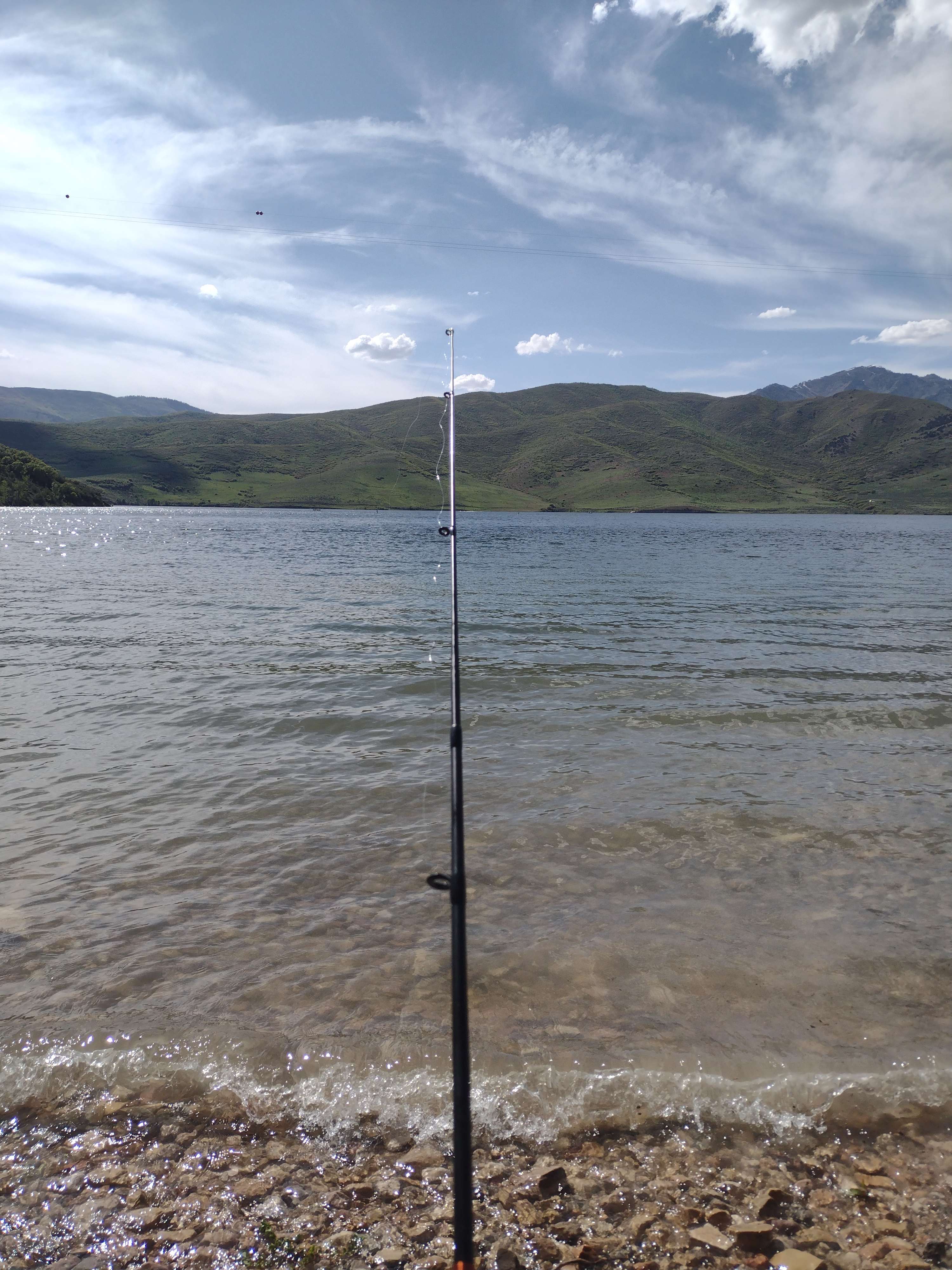 Deer Creek is a very short drive from the property. 