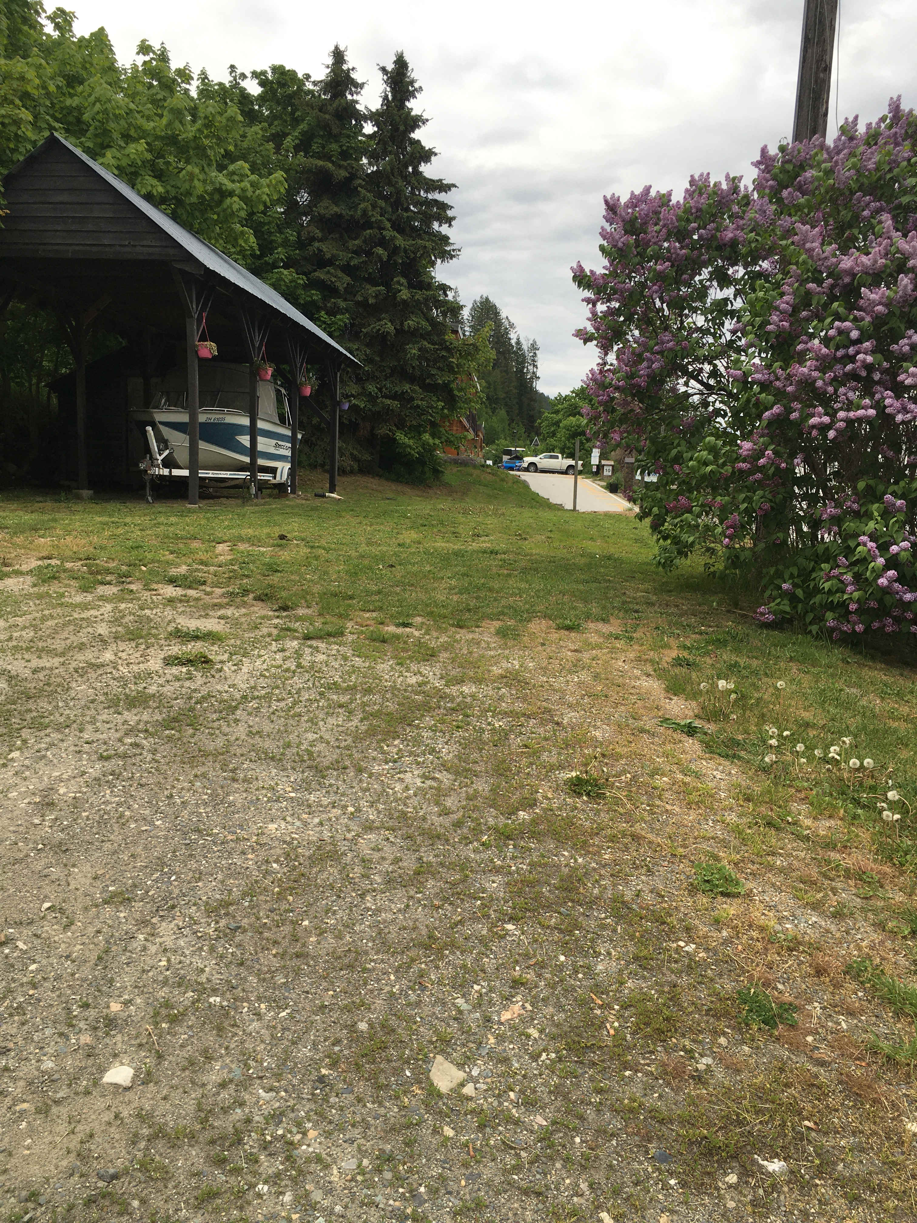 Ainsworth Hot Springs, B.C, RV site