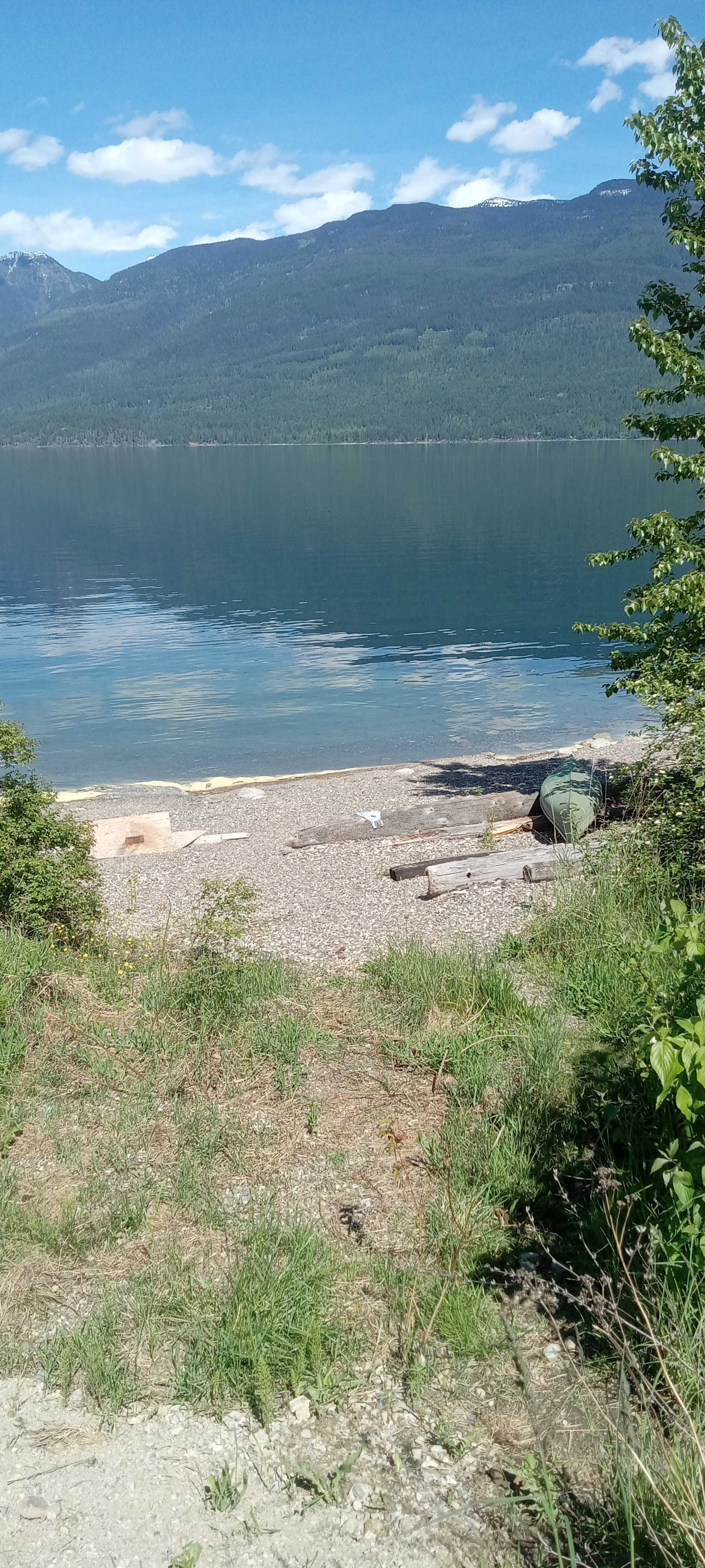 Ainsworth Hot Springs, B.C, RV site