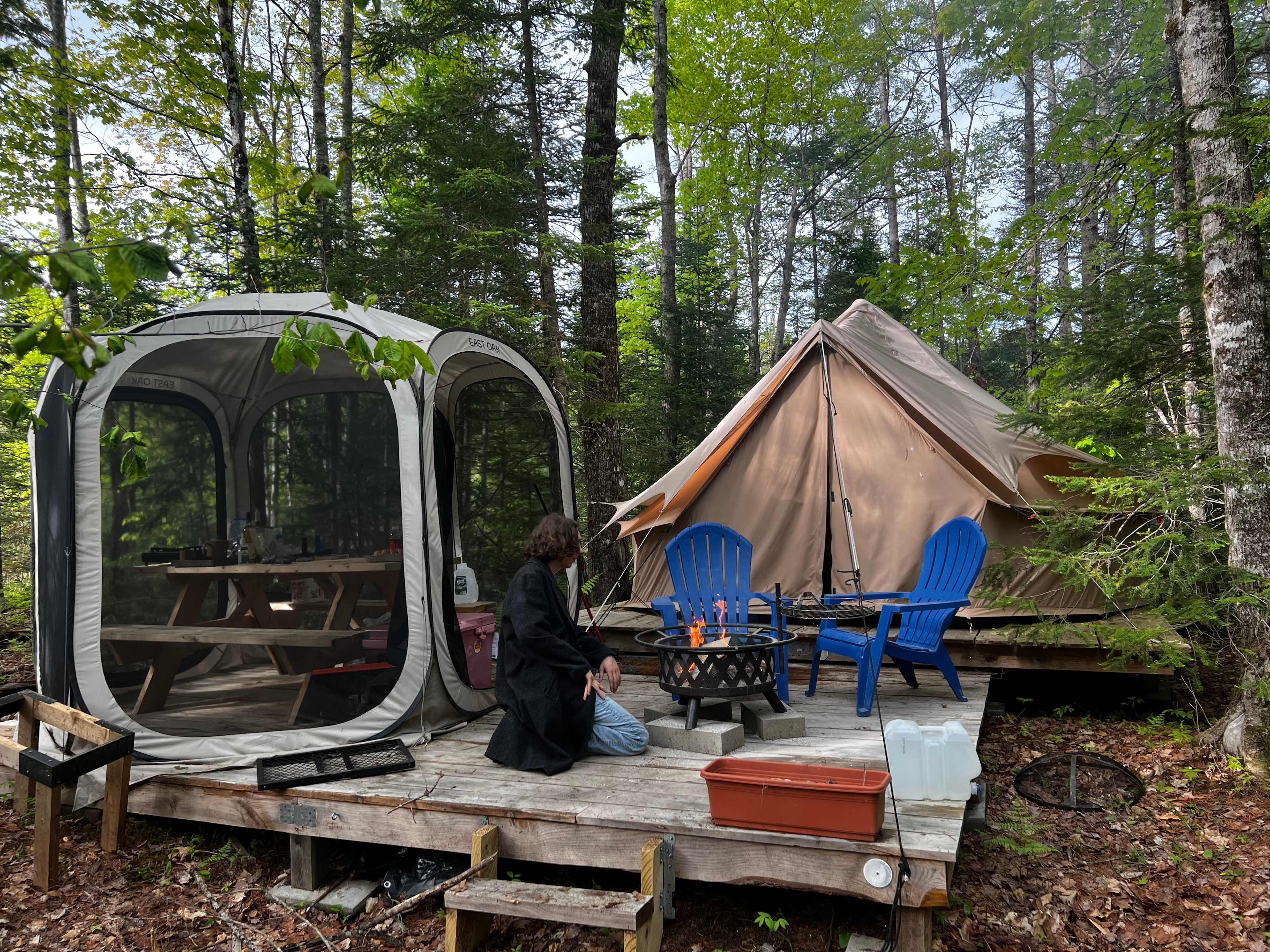 Turtle Marsh- secluded wooded site.