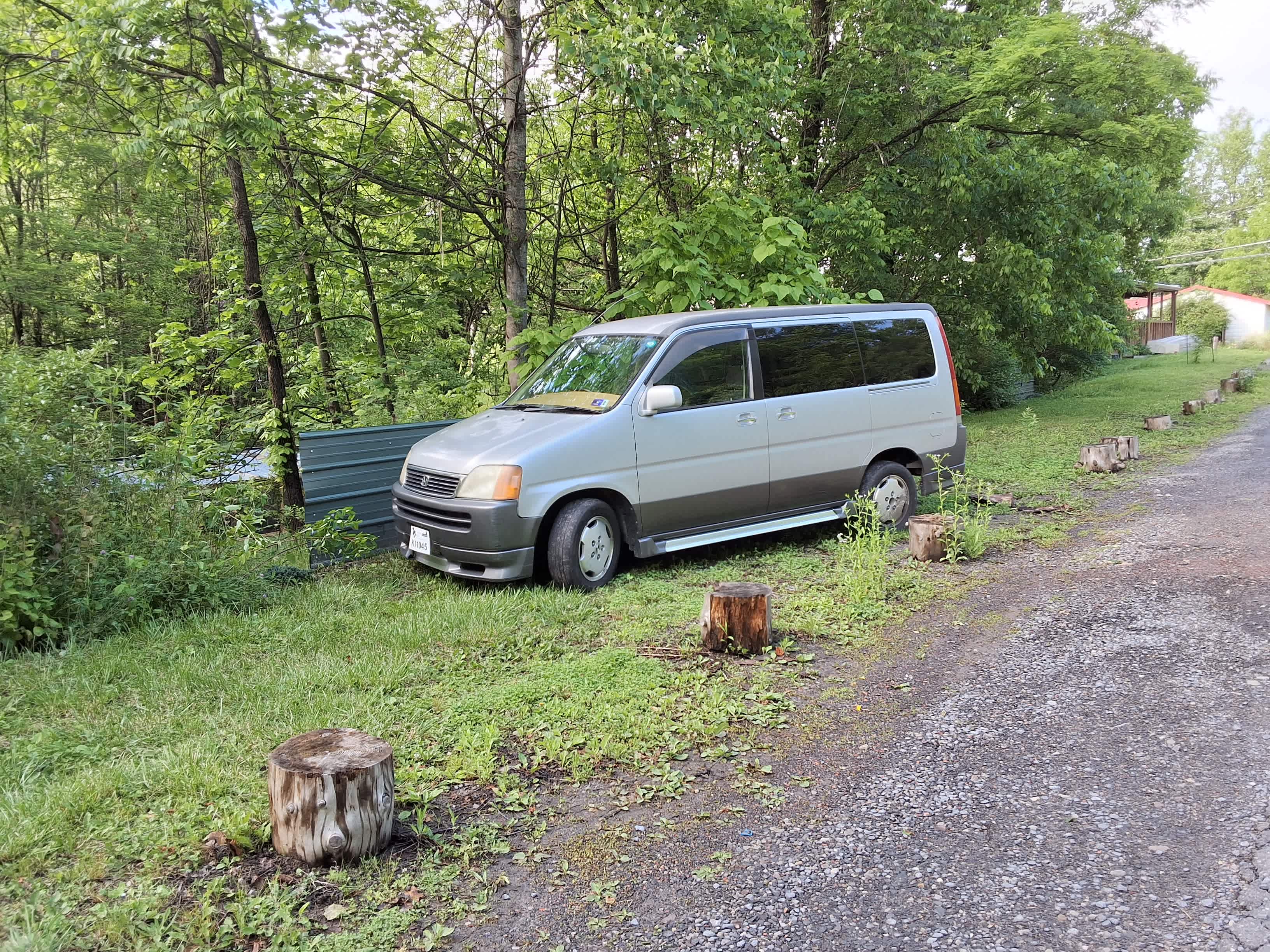 Parking roadside